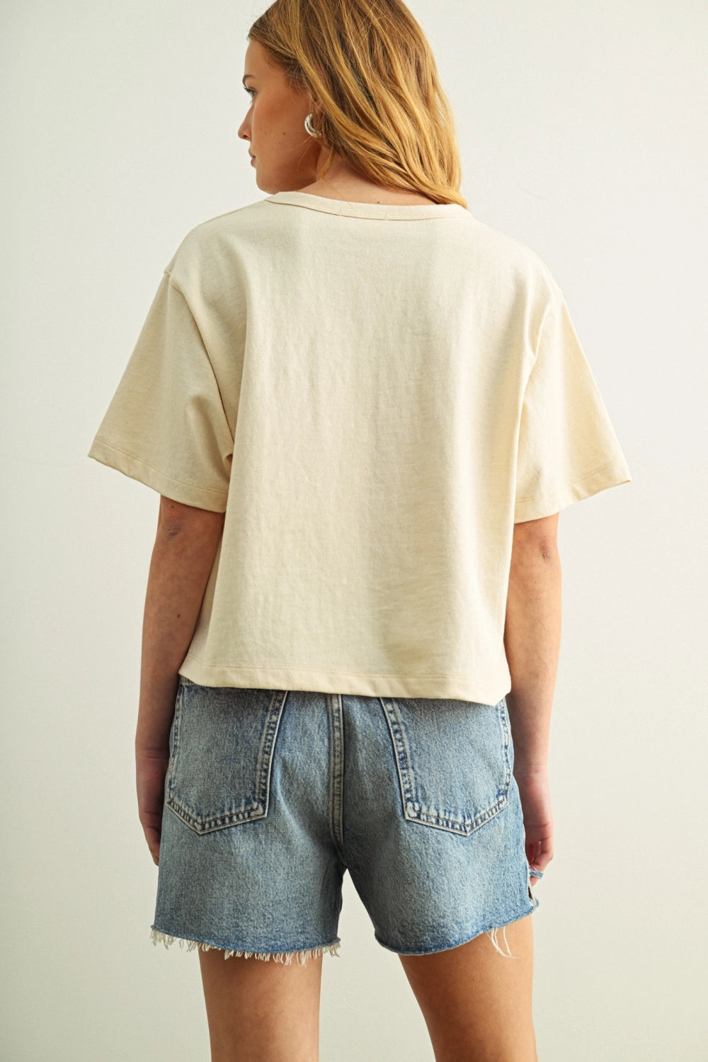 Short Sleeve Tee - Oatmeal