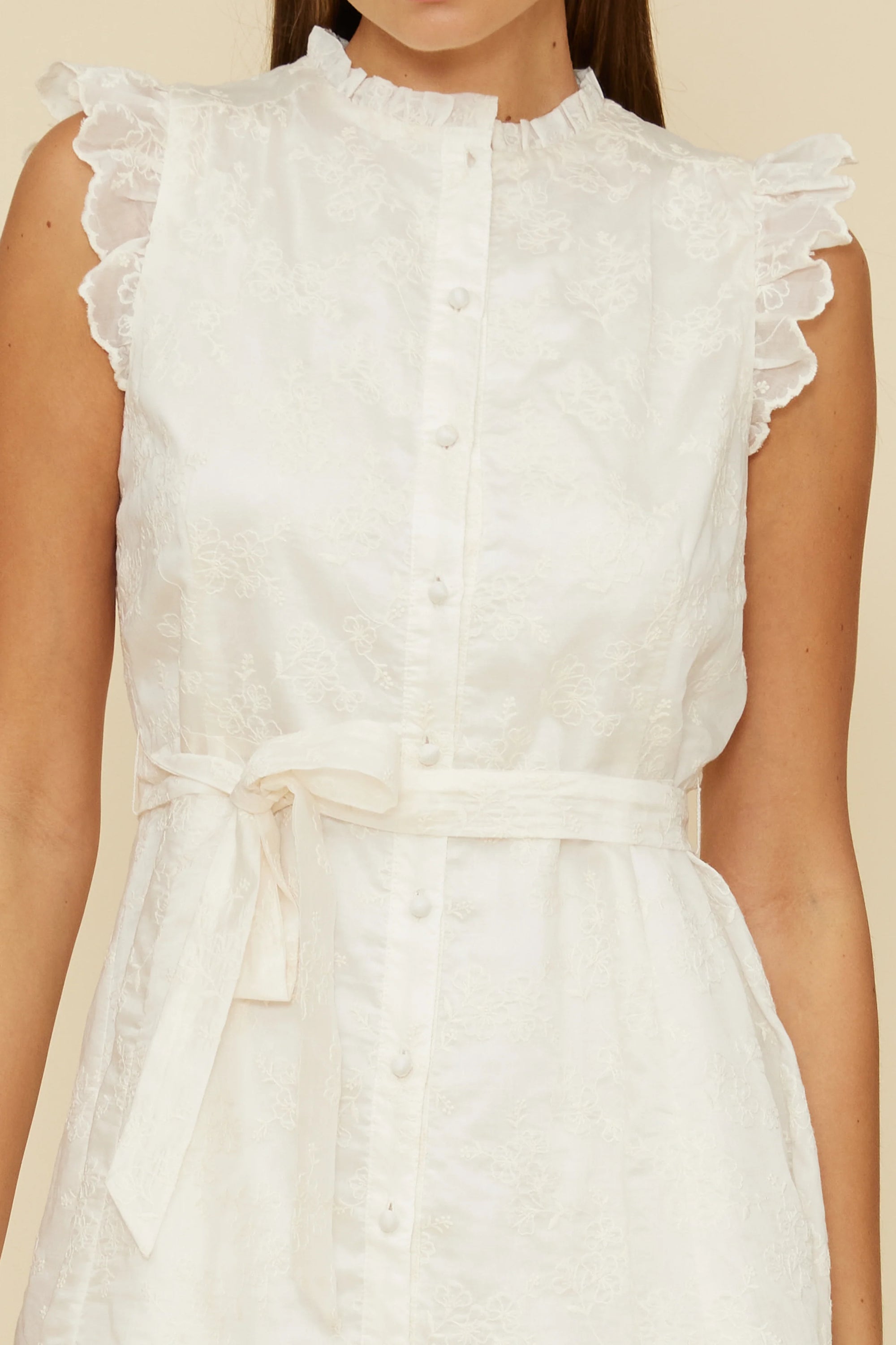 Sharla Mini Dress - White