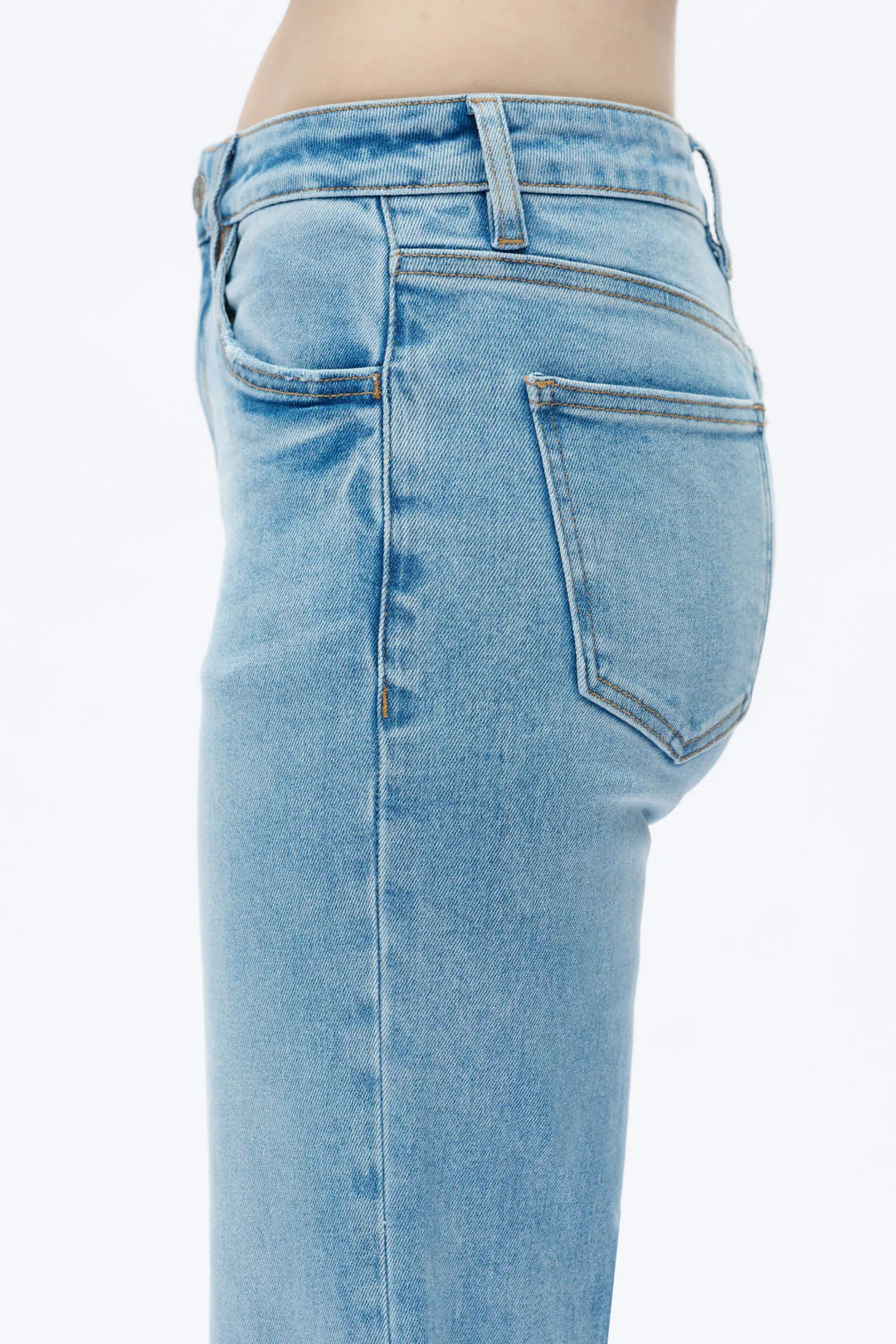 Alsa Mid Rise Wide Leg Jeans