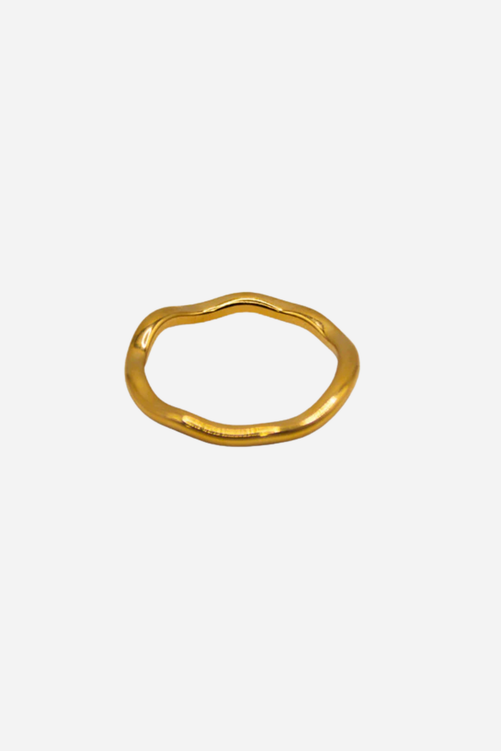 18K Nia Wavy Gold Ring