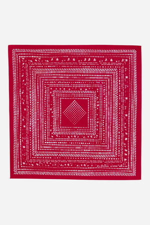 Dot Dash Red Bandana