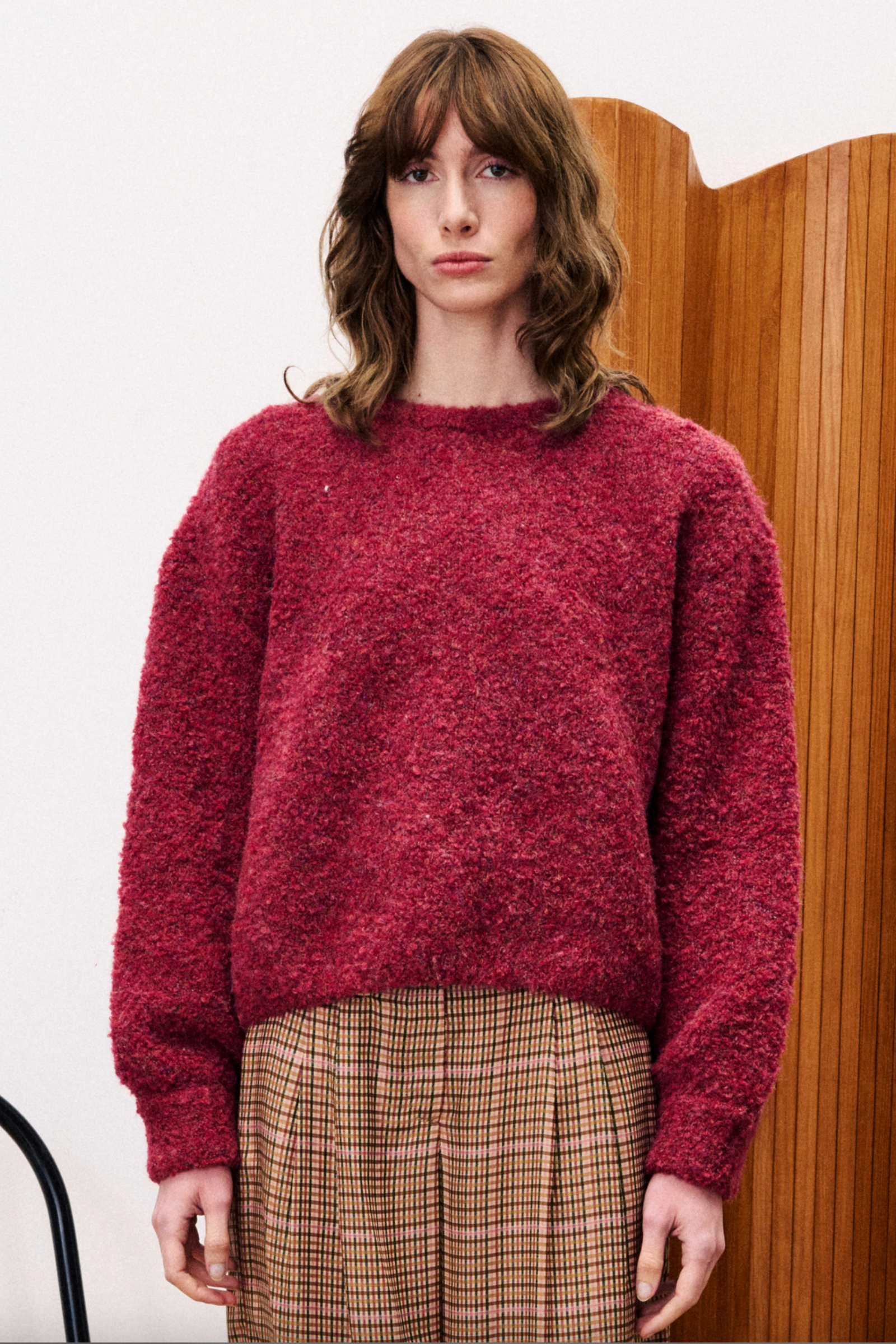 FRNCH Camelia Sweater - Bordeaux