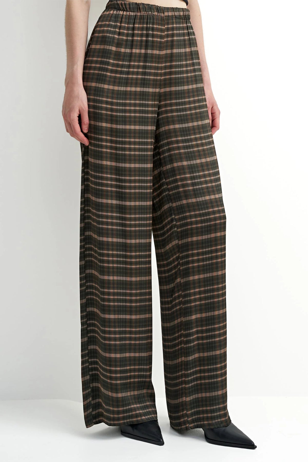 Meadow Pant - Green Plaid