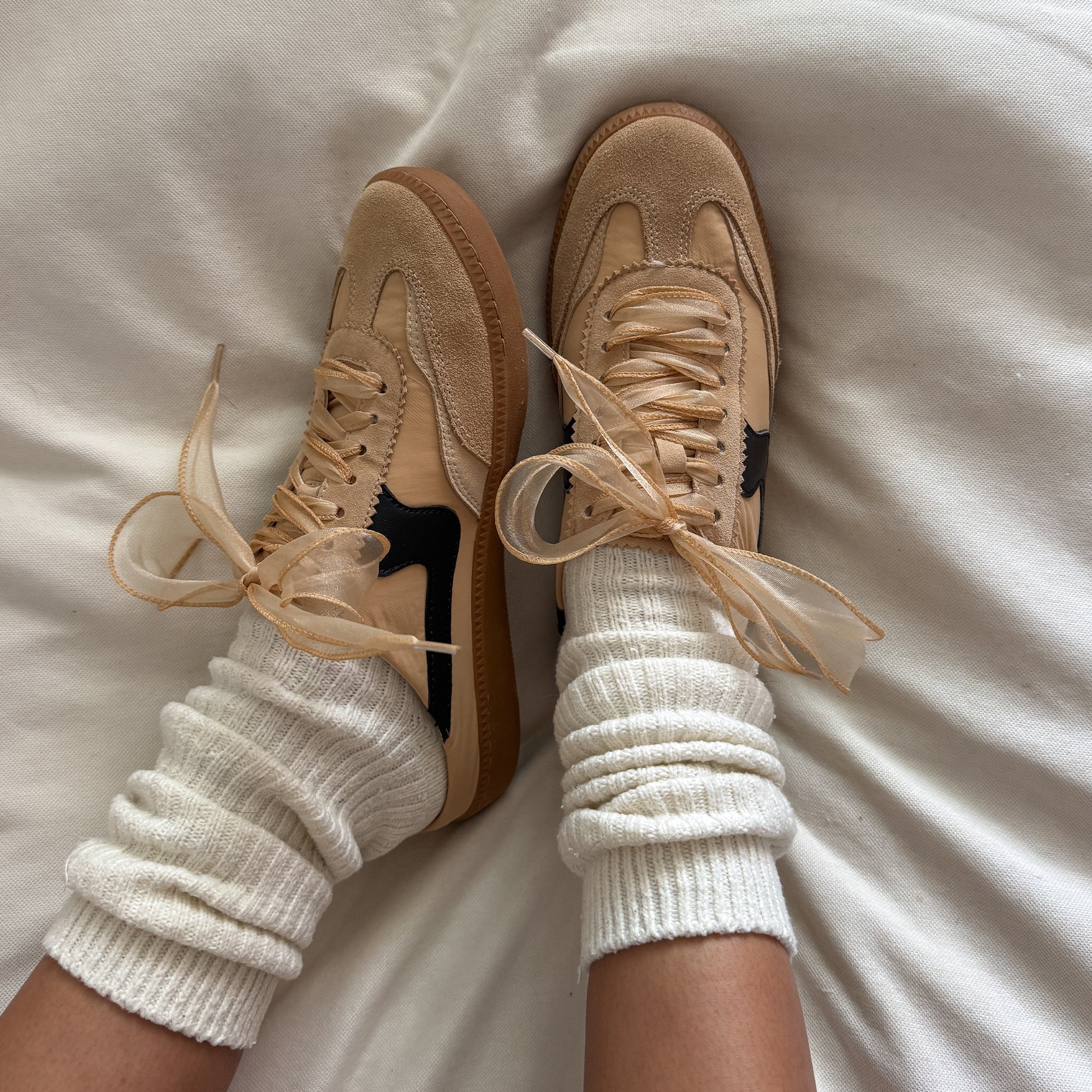 Dolce Vita Notice Slide - Tan Multi Suede
