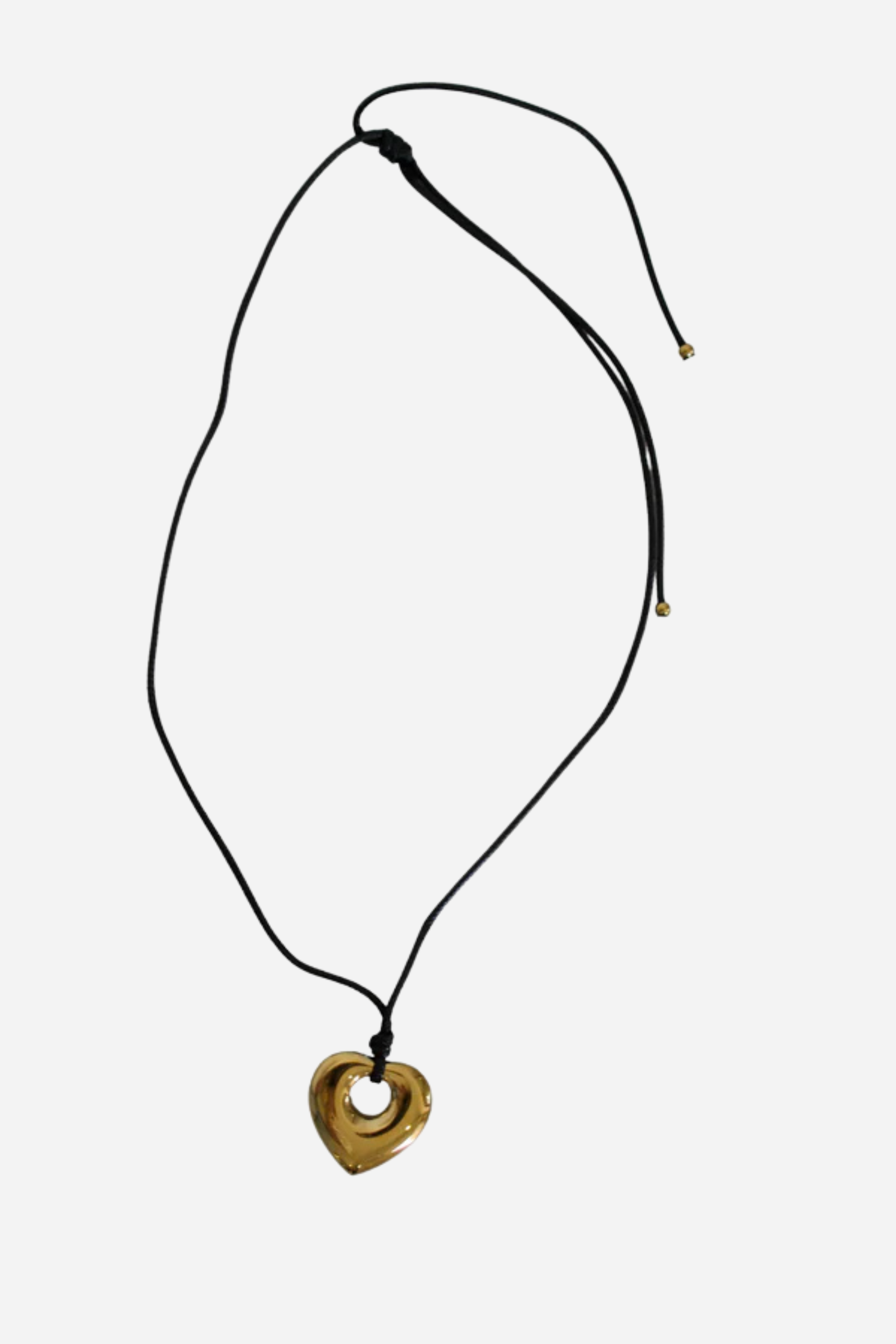 18K Hallie Heart Necklace