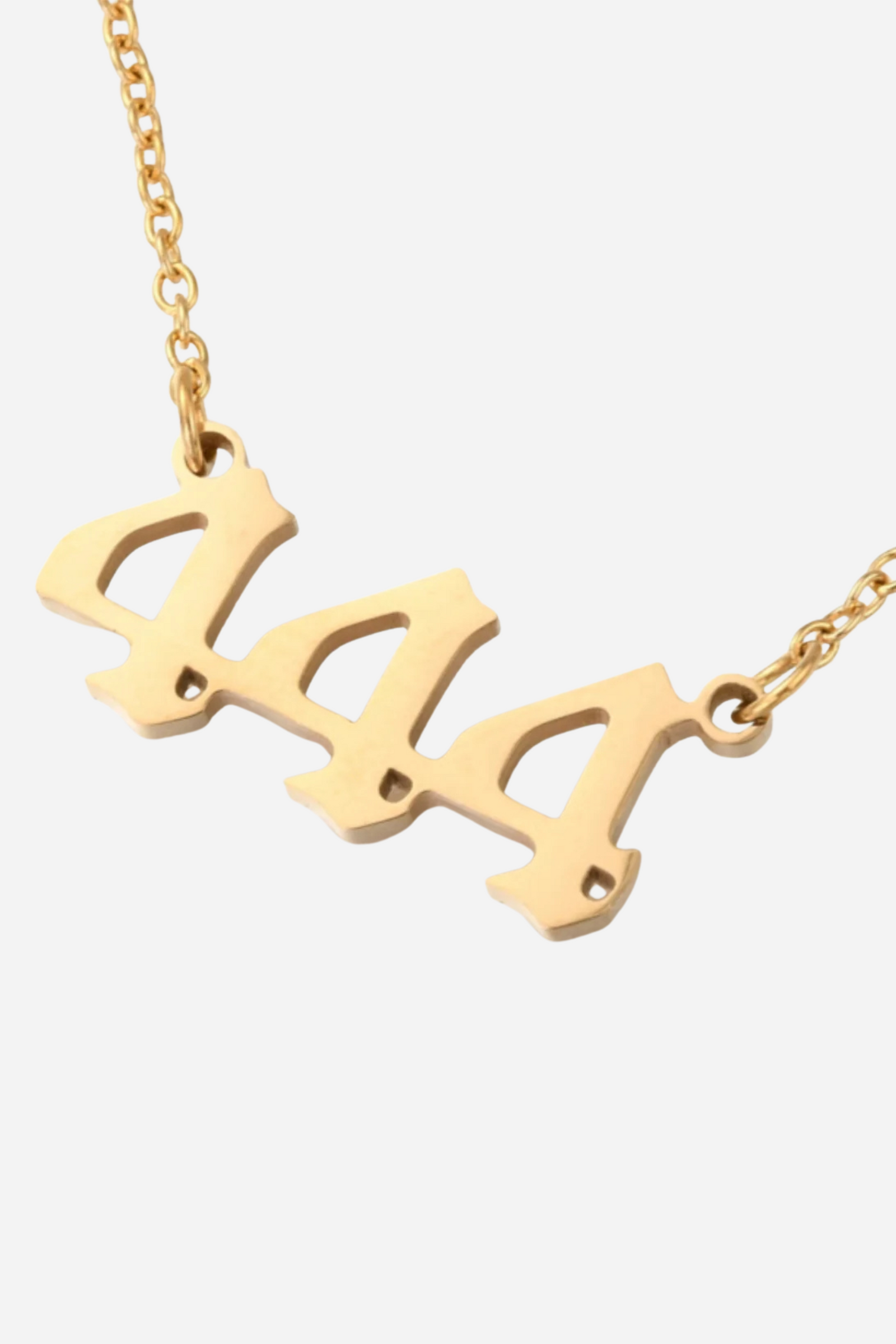 Farrah B Angel Number Necklace