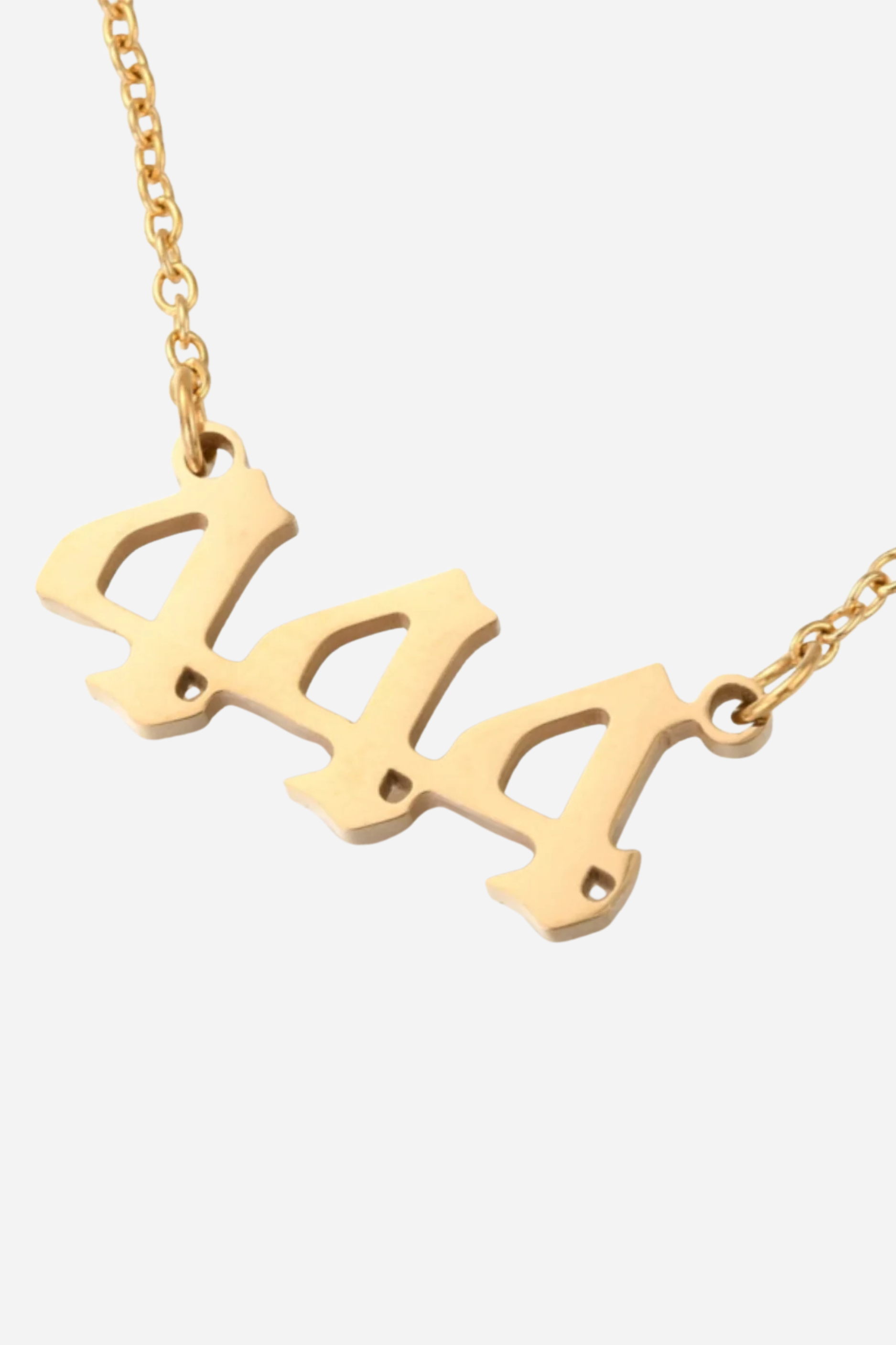 Farrah B Angel Number Necklace