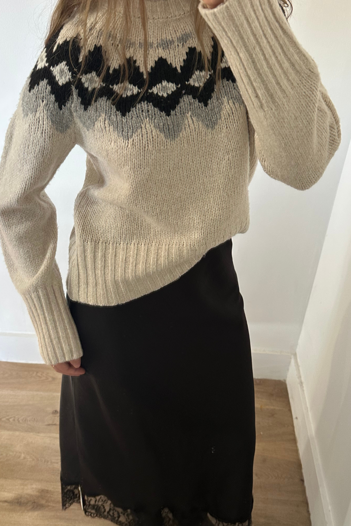 Ashlynn Sweater - Pearl Cream