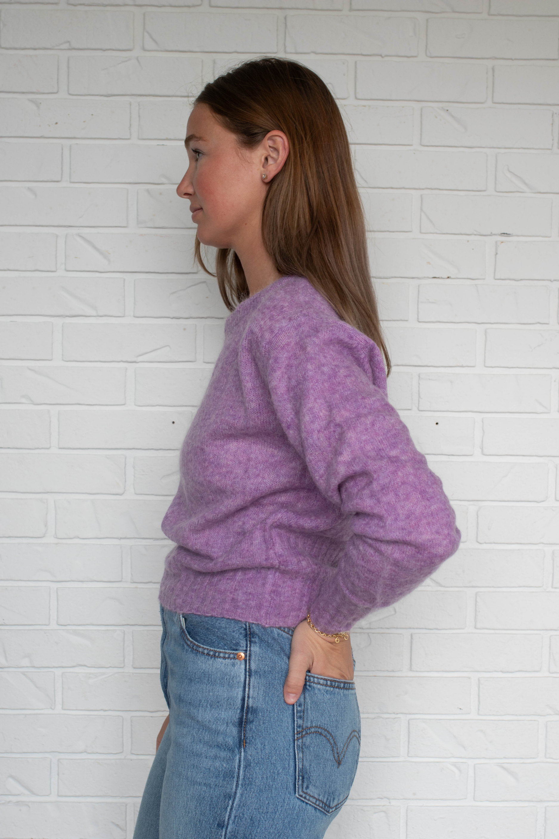 FRNCH Wallaman Sweater - Lilac
