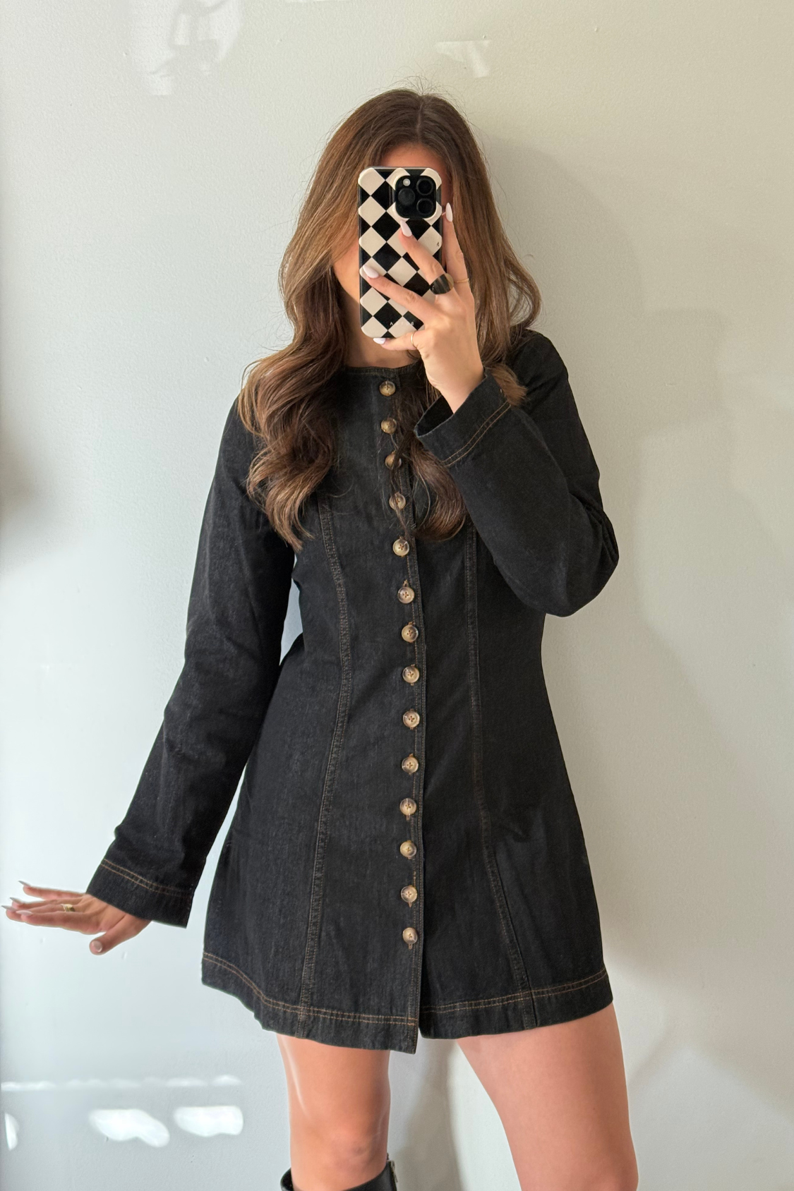 JIJI Pearl Dress - Black