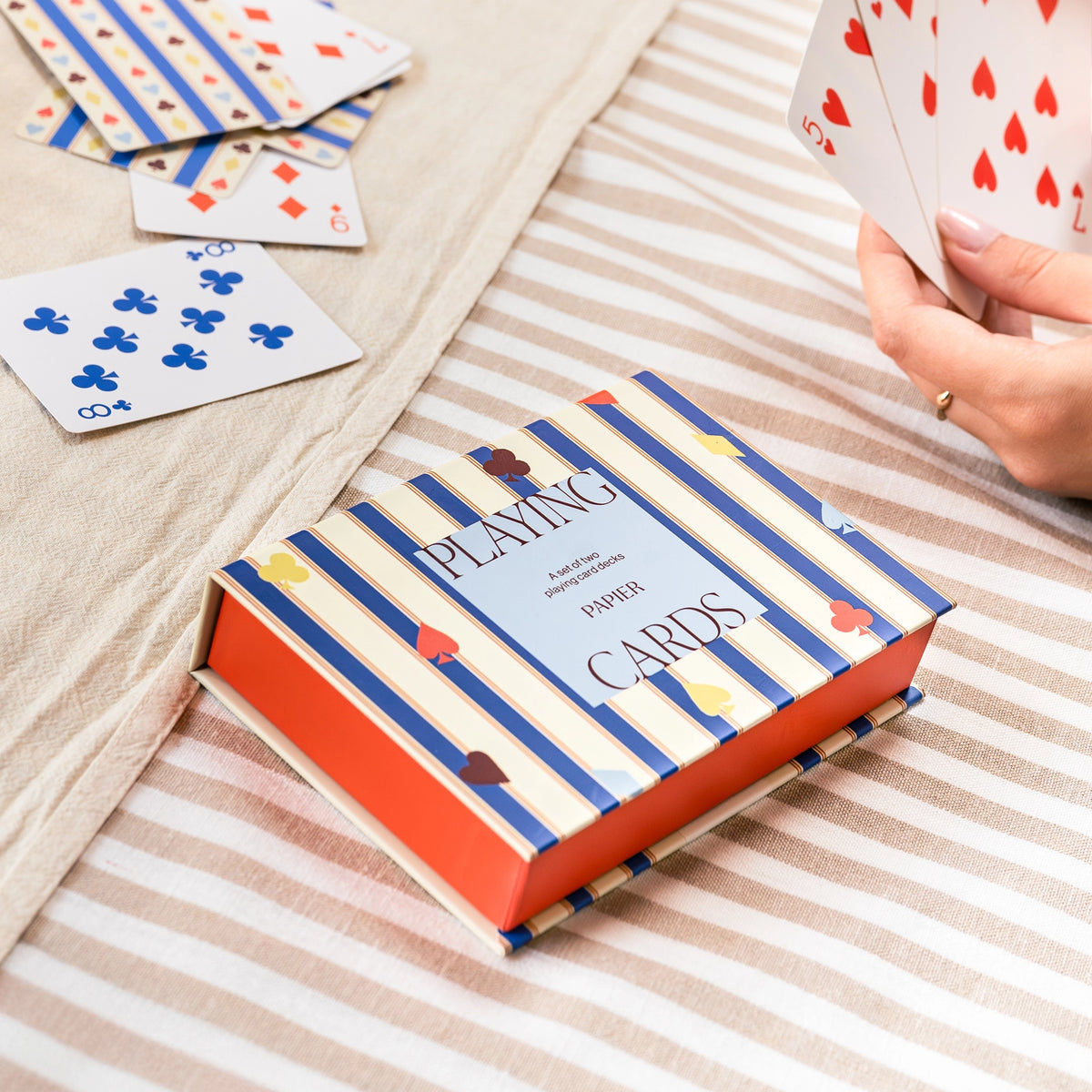 Papier - Playing Card Game - Suits & Stripes