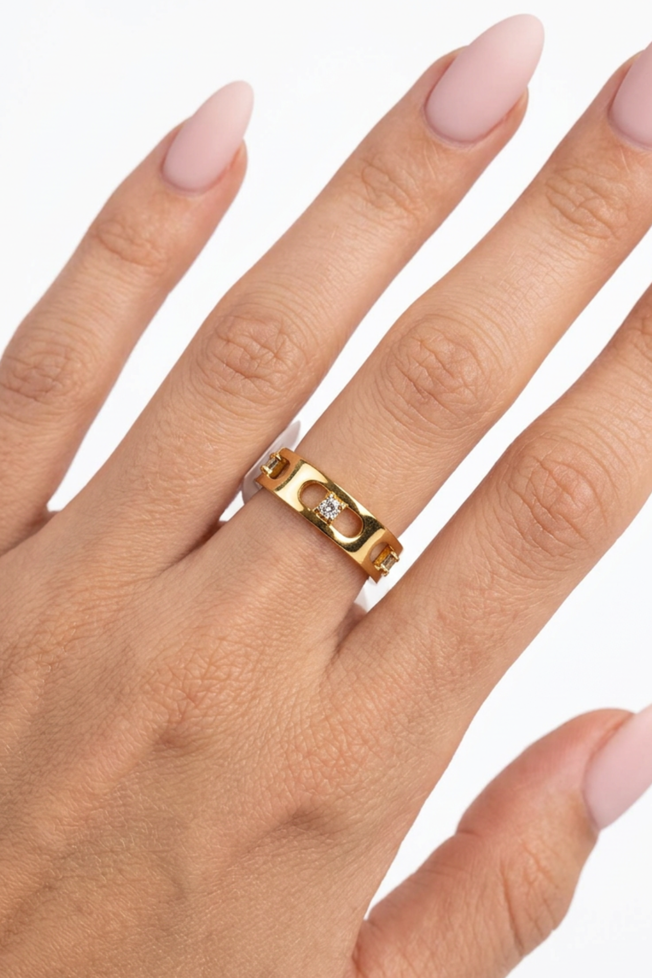 18K Elliot Diamond Ring