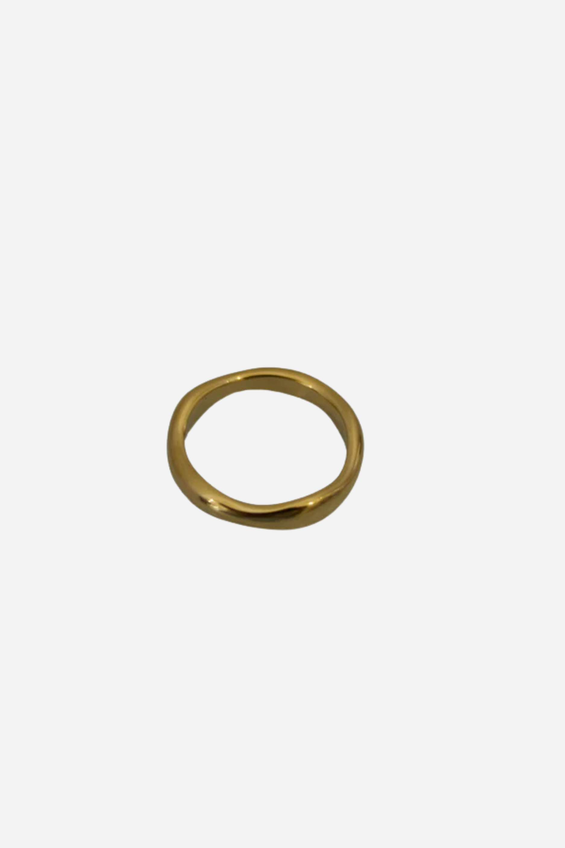 18K Camille Wavy Gold Ring