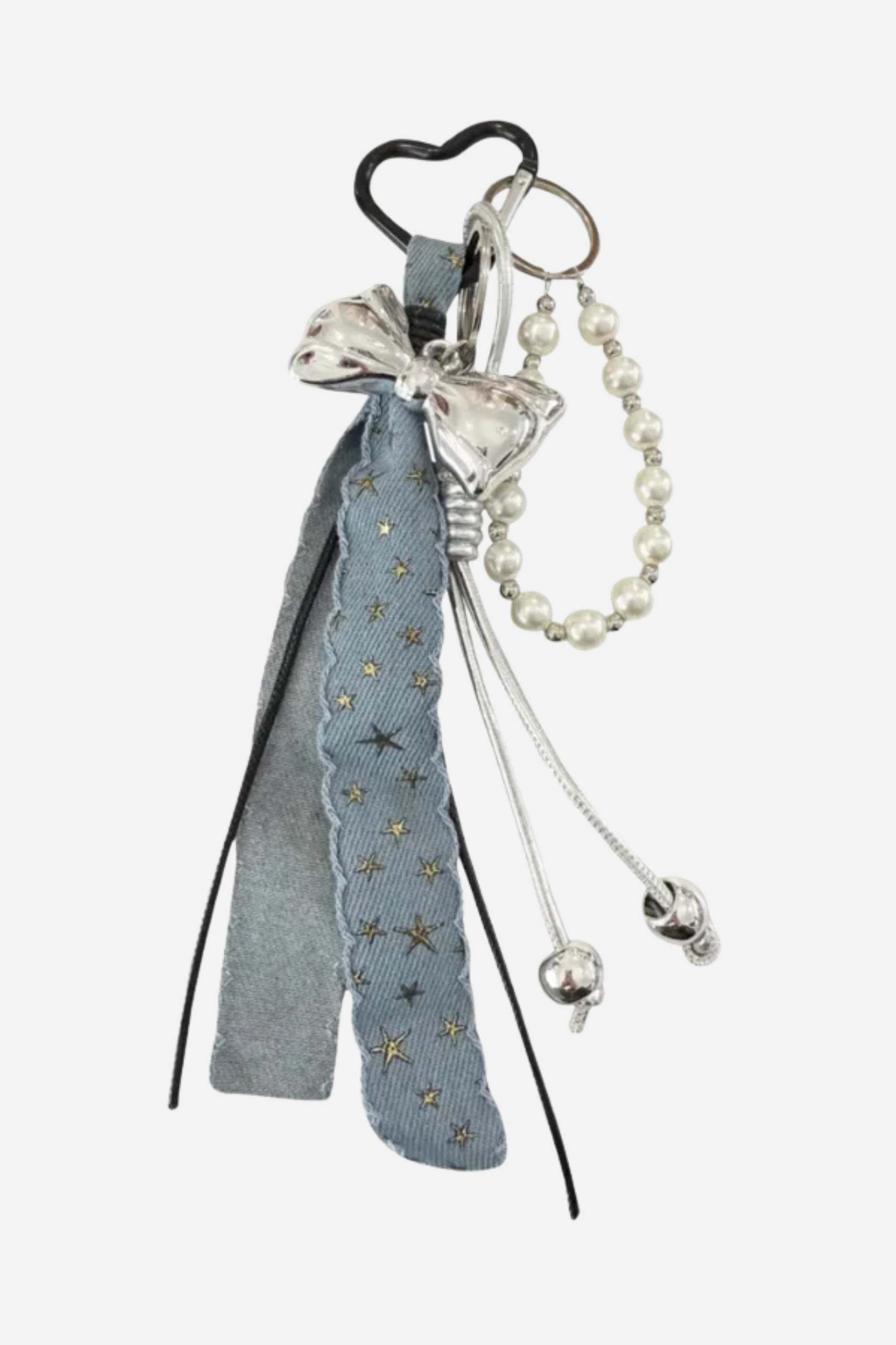 Becca Bag Charm - Silver