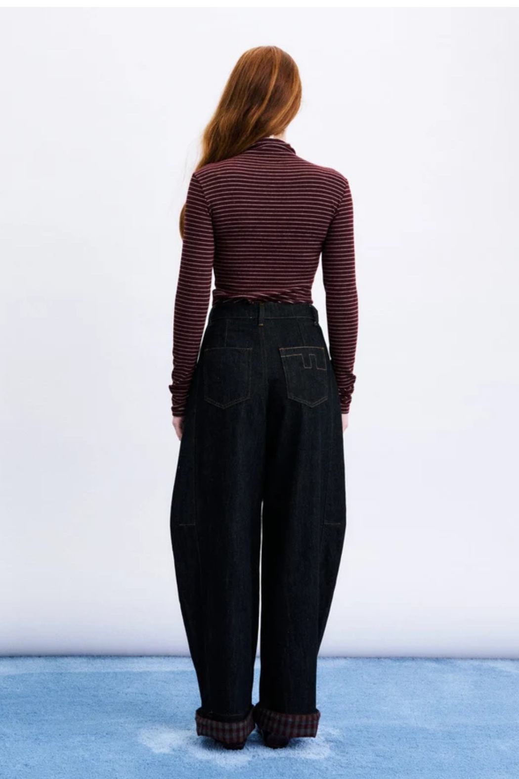 FRNCH Odori T-shirt - BORDEAUX