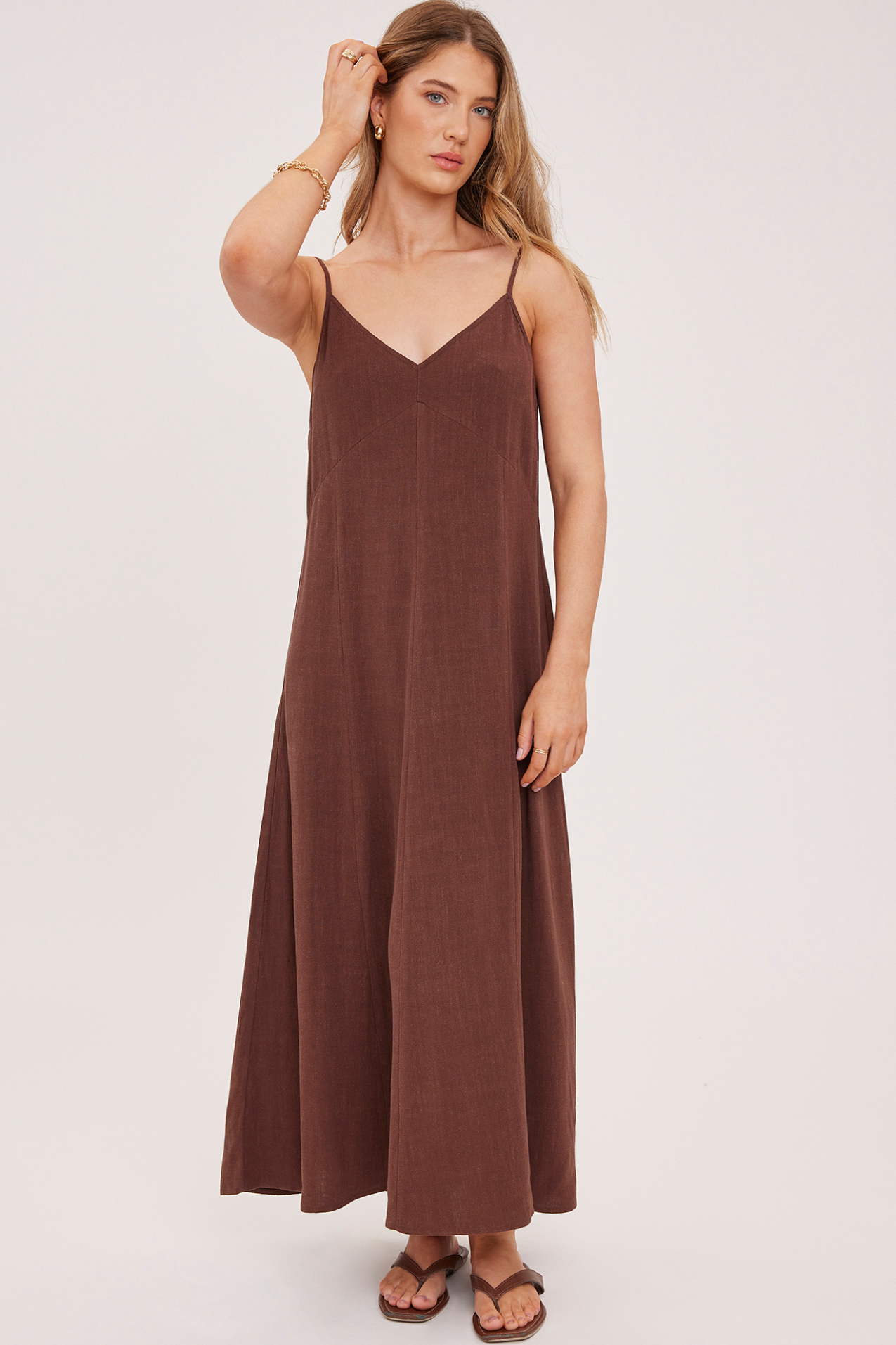Gentle Fawn Virginia Dress- Espresso