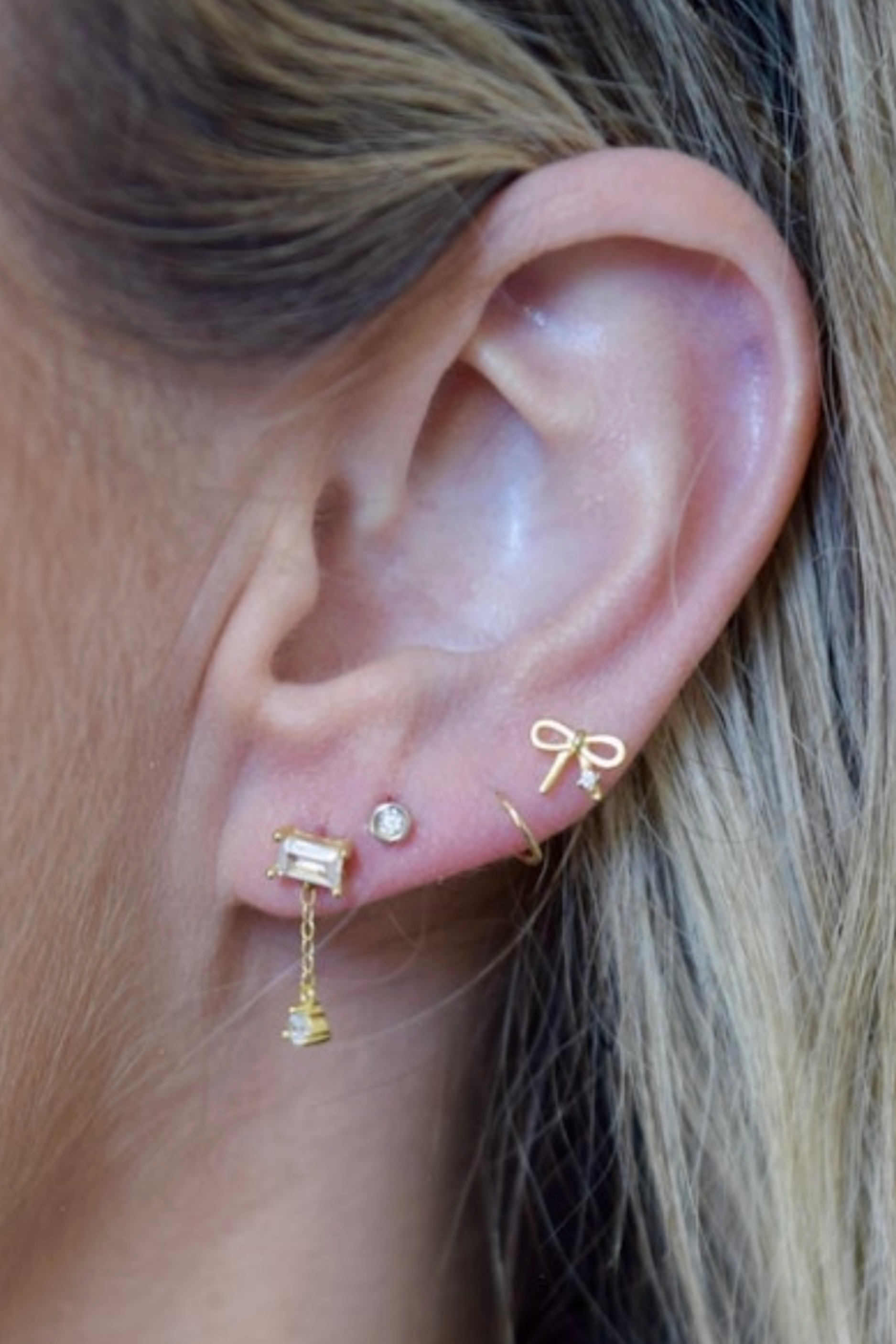 Farrah B Reel Me In Stud Earrings