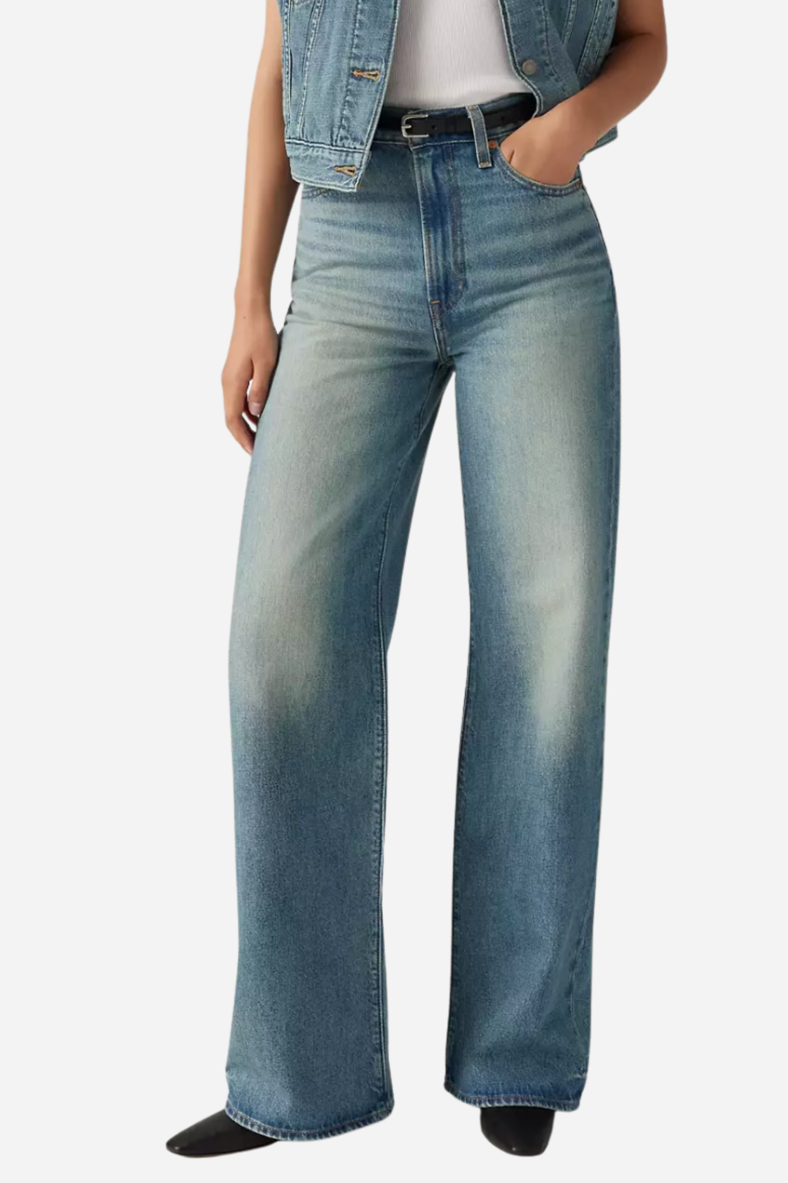 Levi's Ribcage Wide Leg Jeans - Tint Story