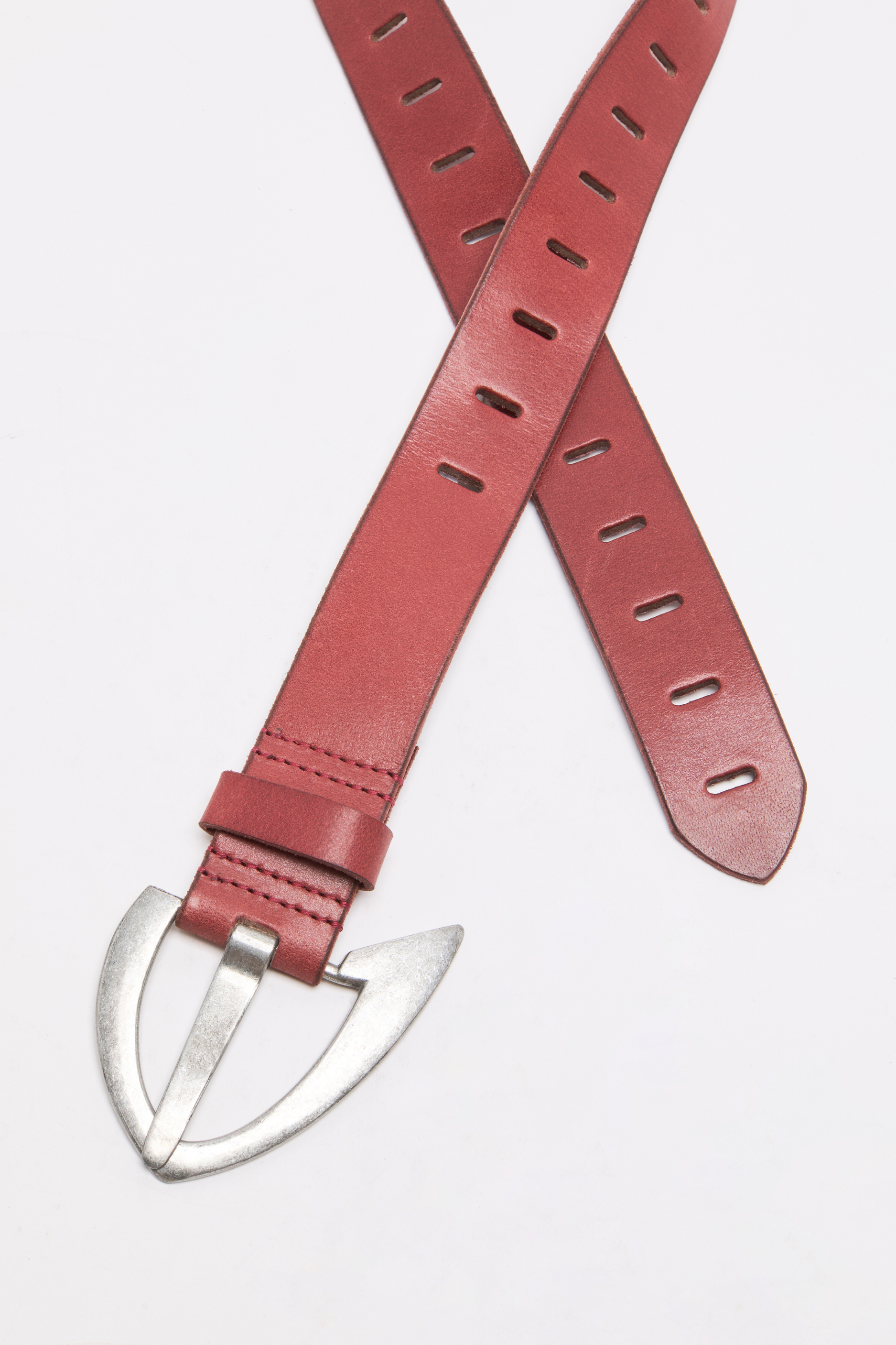 Free People Noa Belt - Crimson