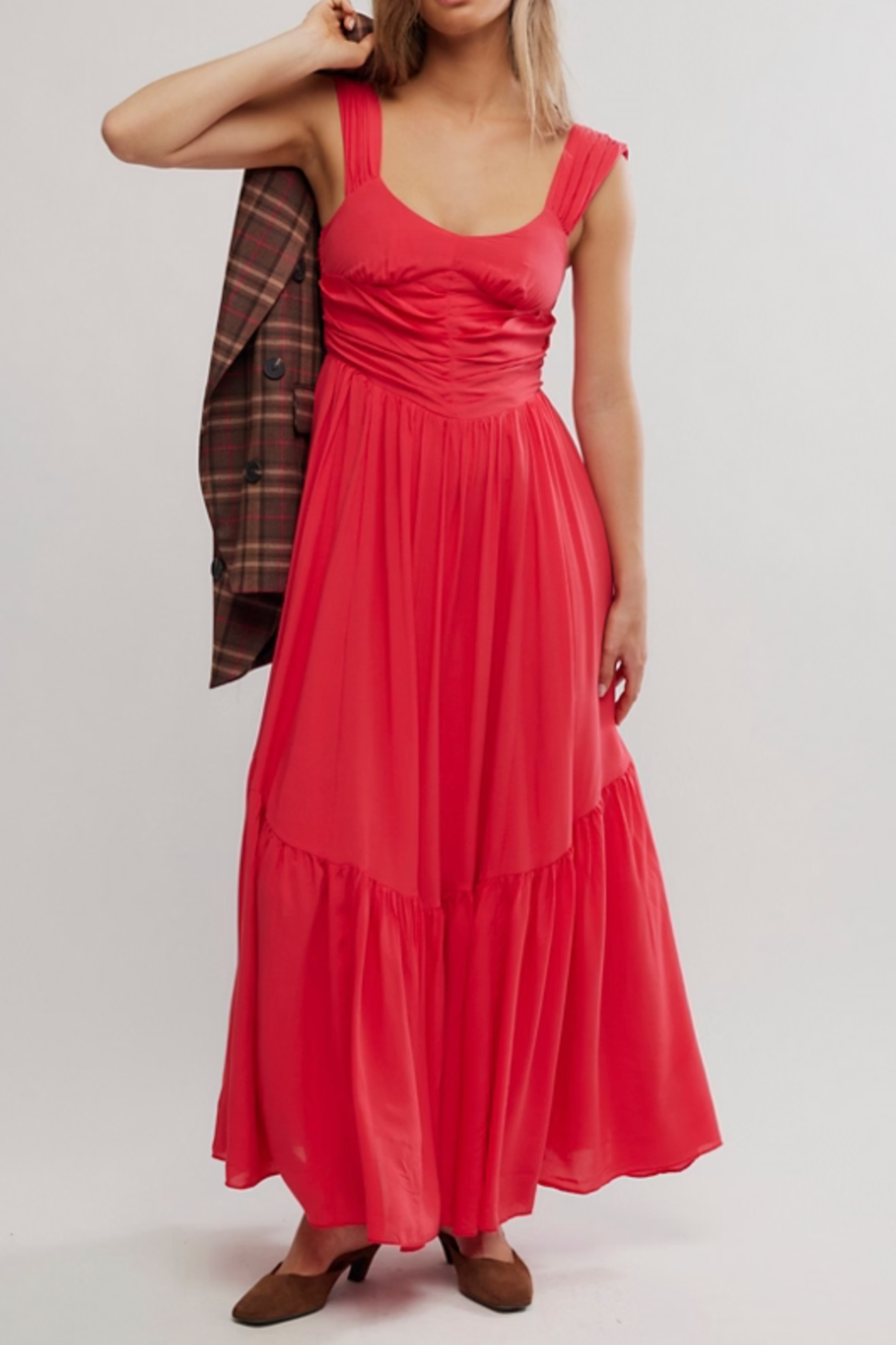 Free People Sasha Maxi Dress - Lollipop