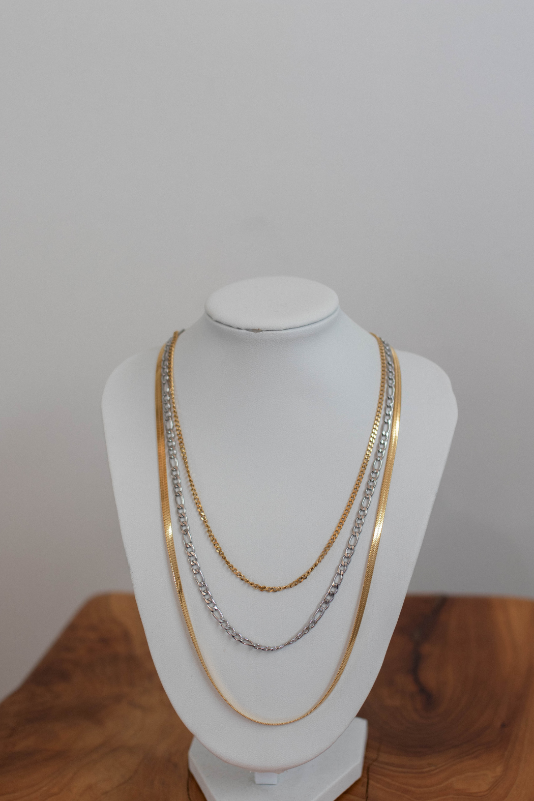 18K Claudia Stacked Necklace