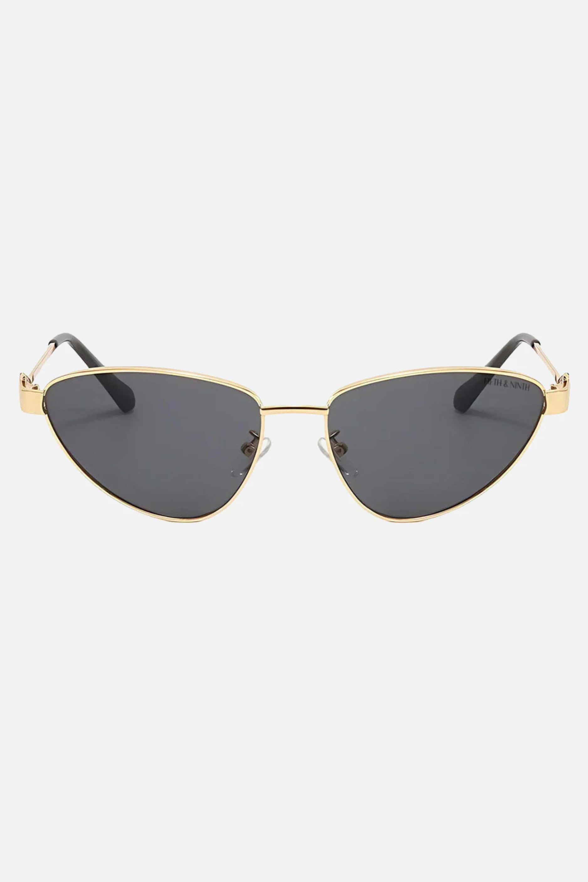 Jasmine Polarized Sunglasses - Black/Gold