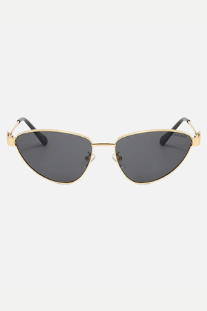 Jasmine Polarized Sunglasses - Black/Gold