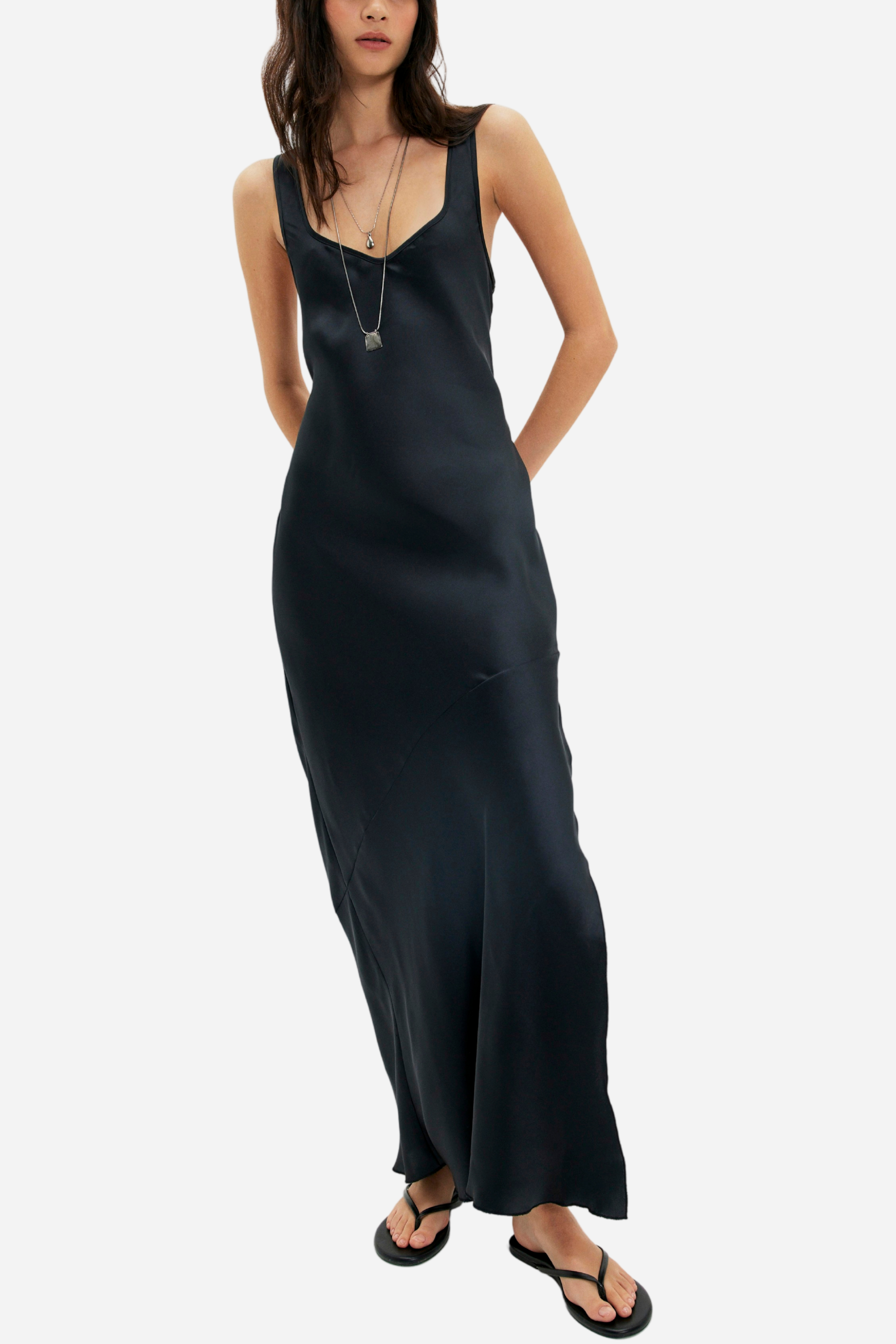 Free People - Simply The Best Maxi Dress - Black