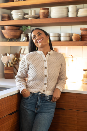 Clara Cropped Knit Cardigan