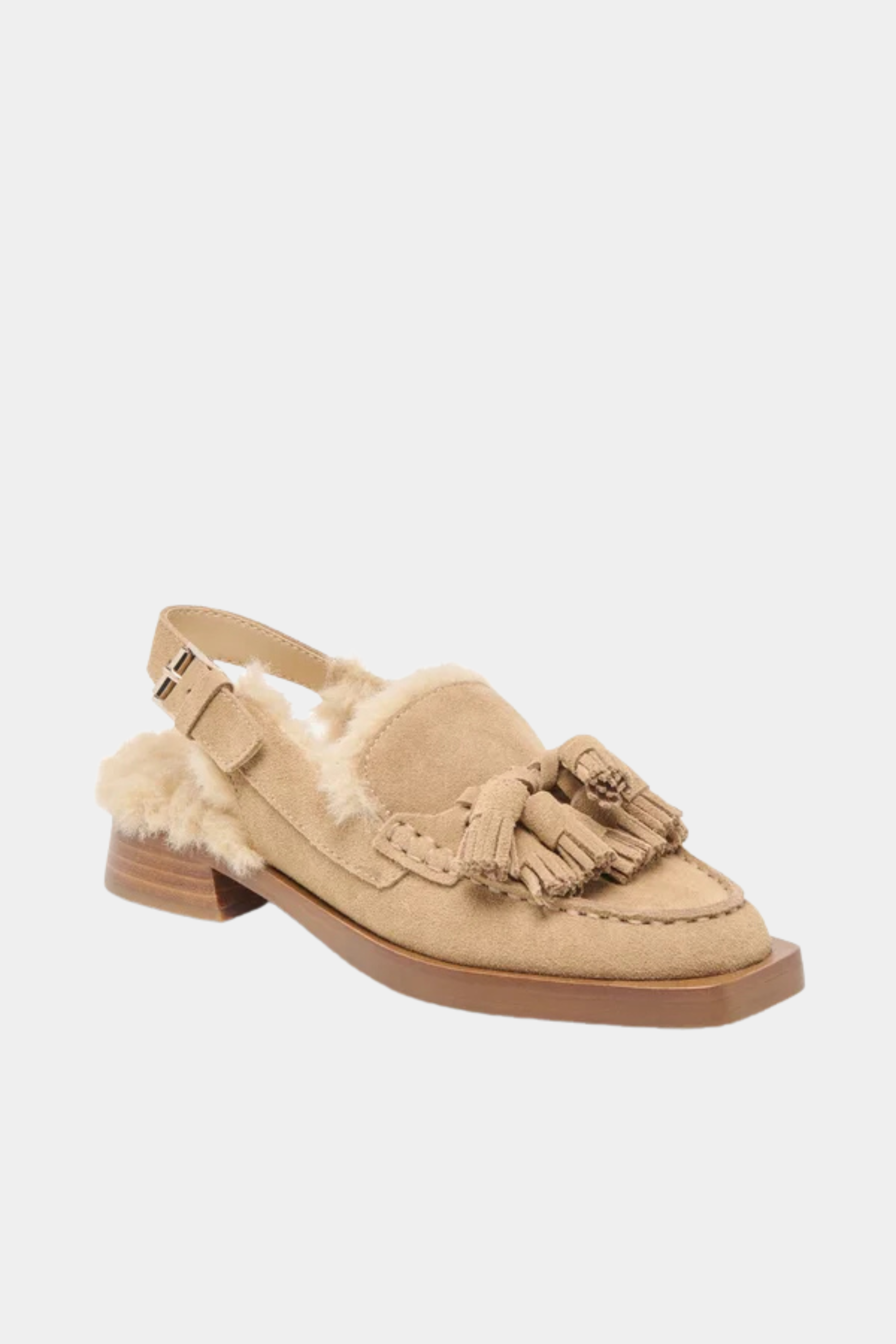 Dolce Vita Hamlit Slingback Mule - Plush Dark Taupe