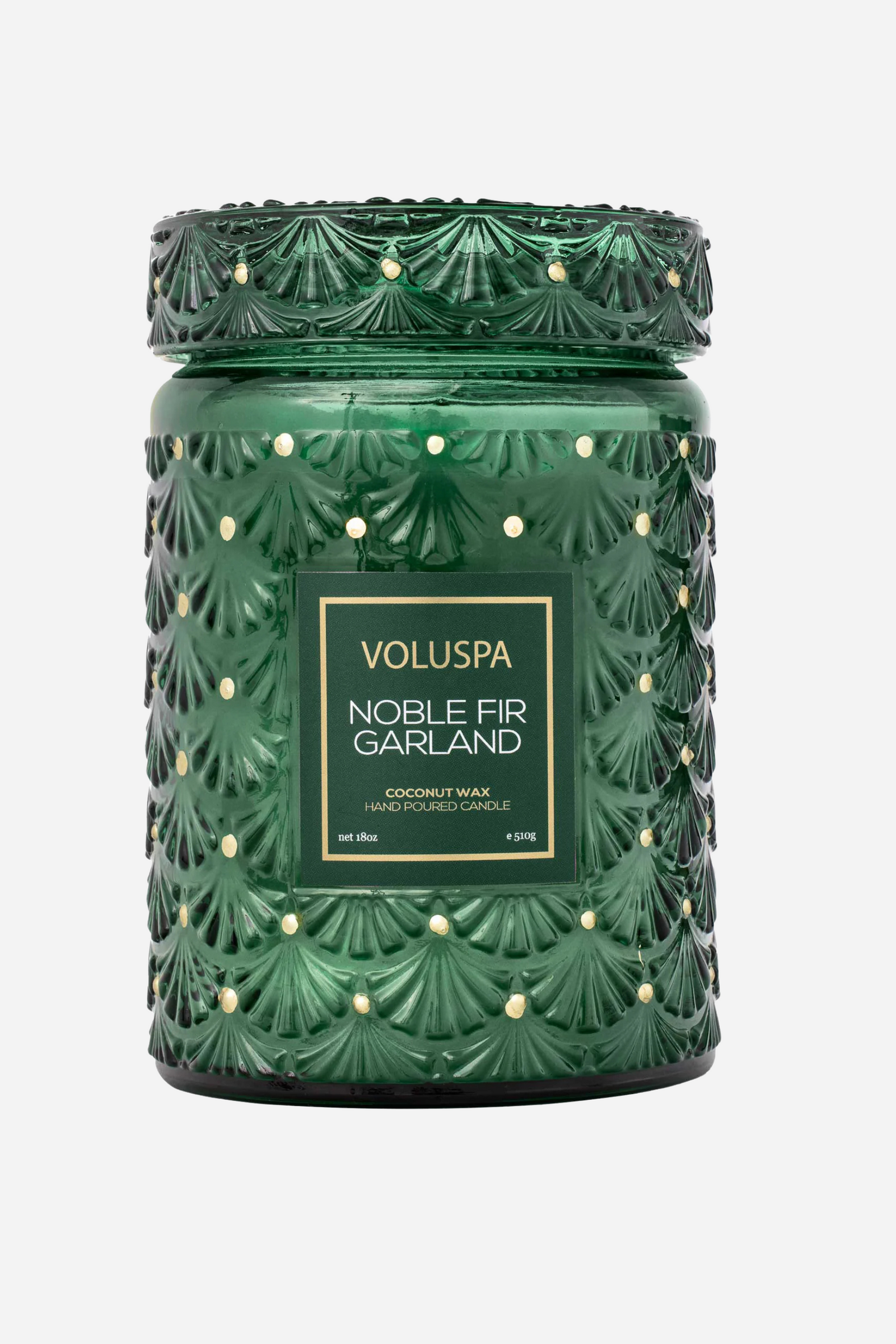 Voluspa Large Jar Candle - Noble Fir Garland