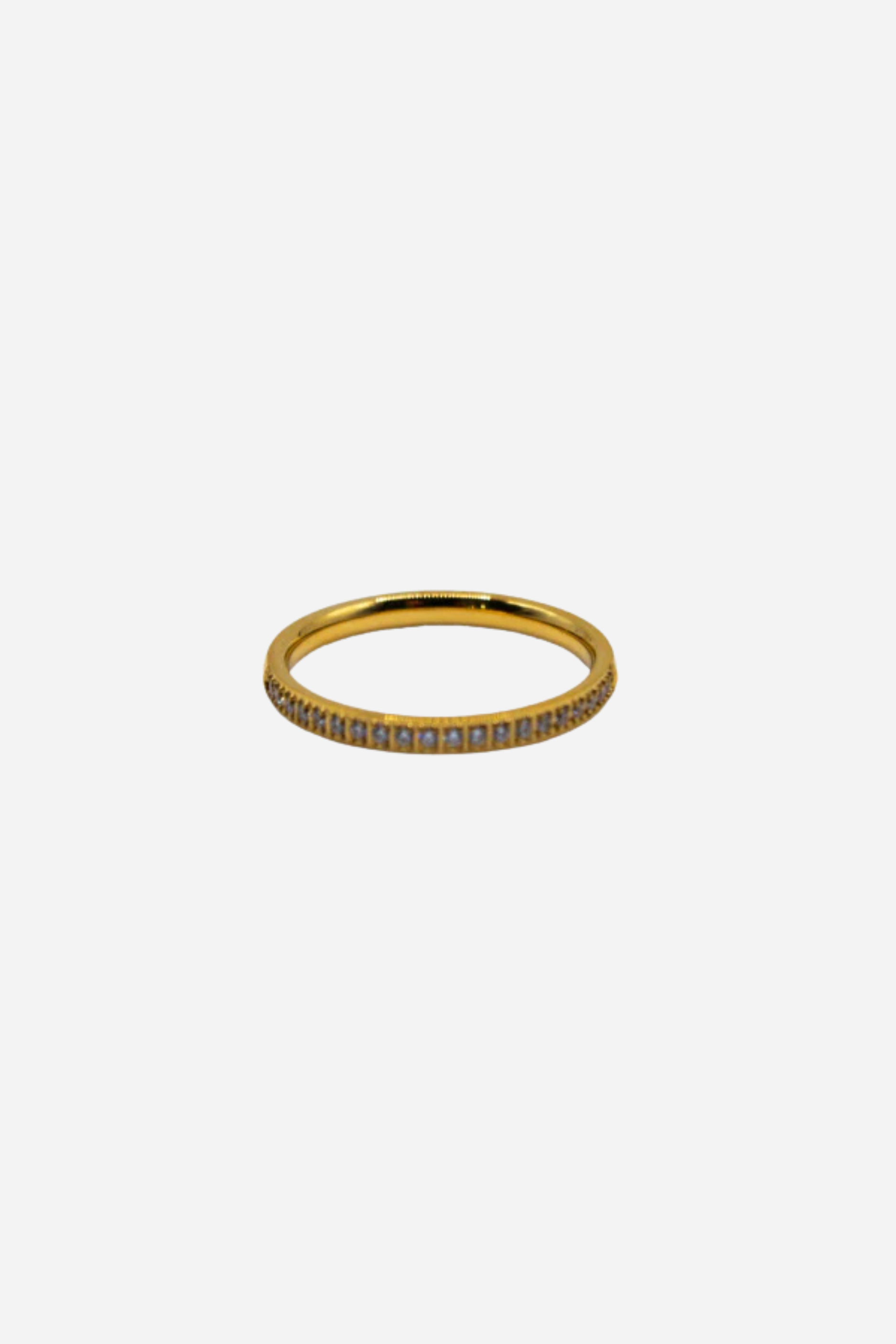 18K Rowan Thin Diamond Ring
