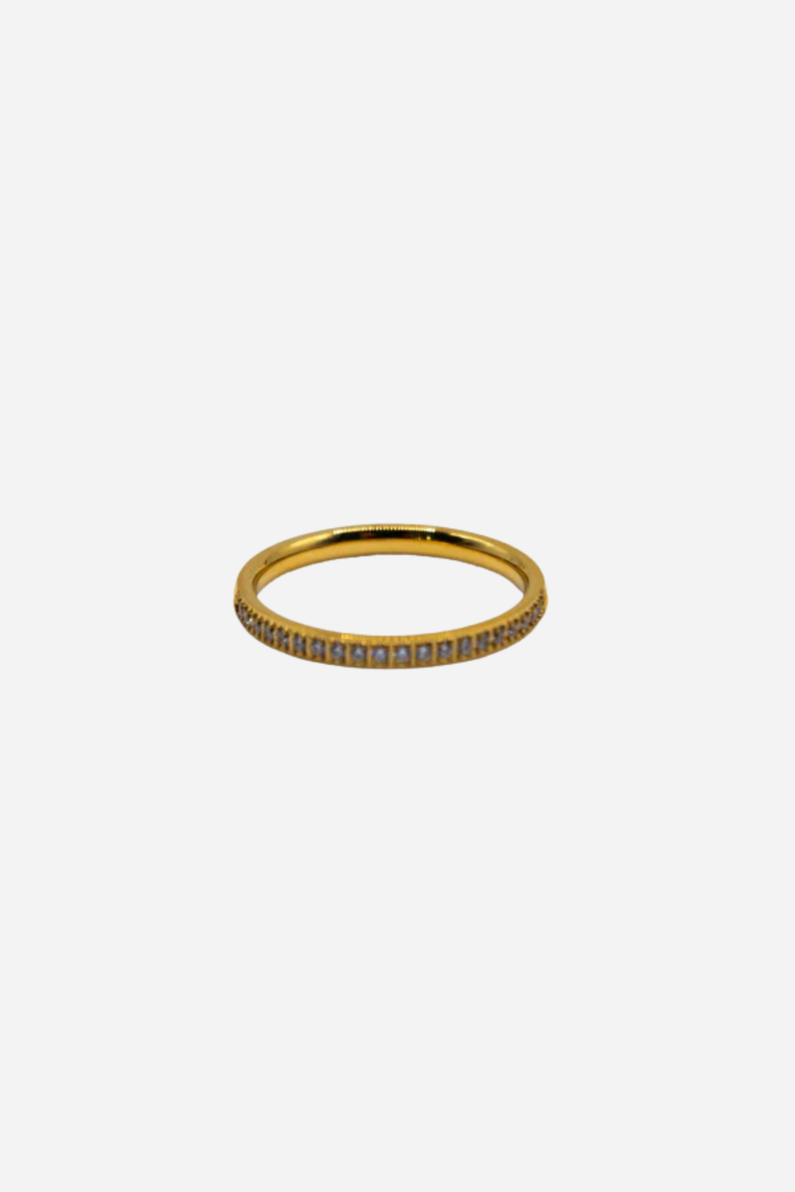 18K Rowan Thin Diamond Ring