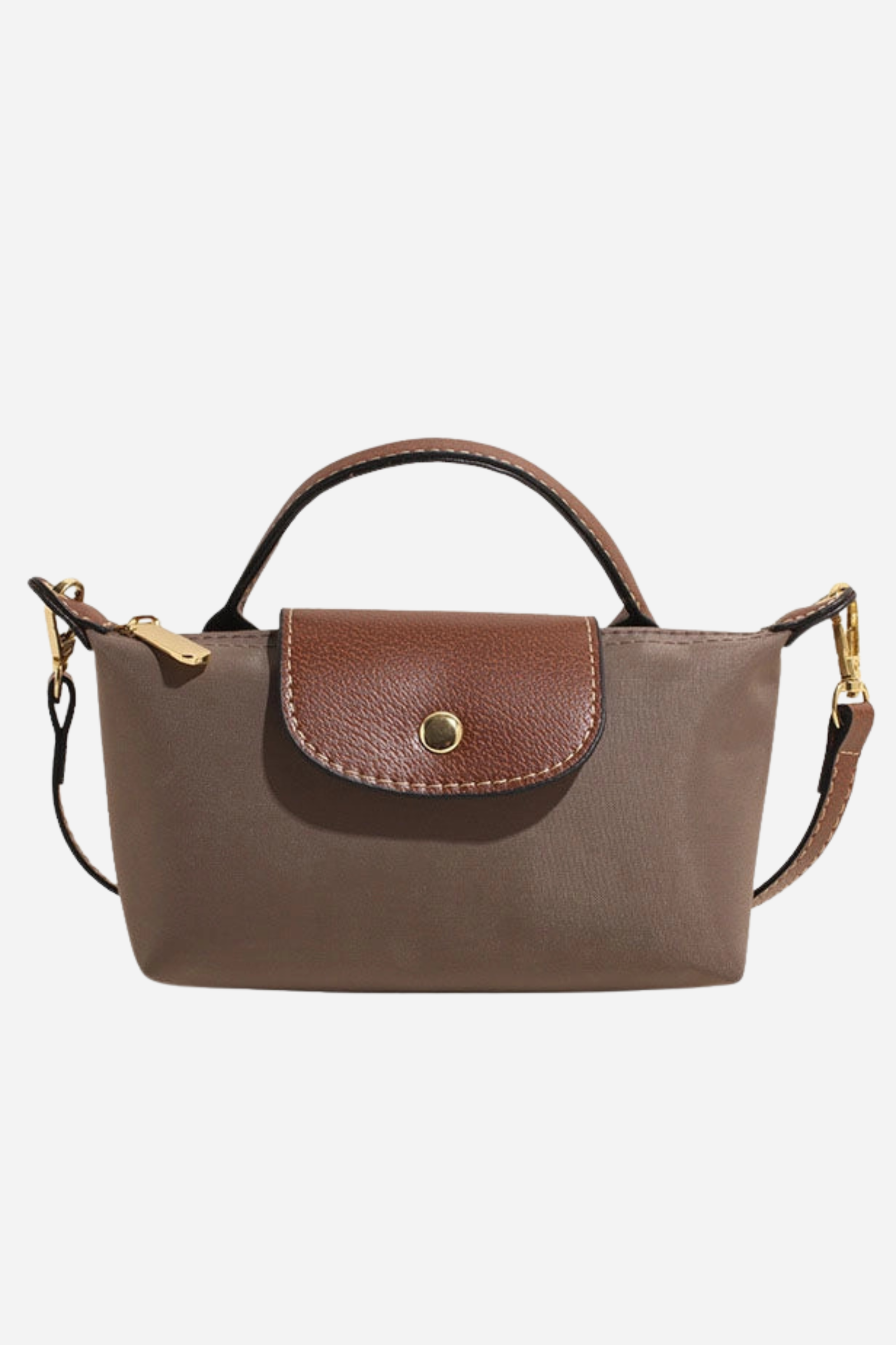 Mini Crossbody Bag - Brown
