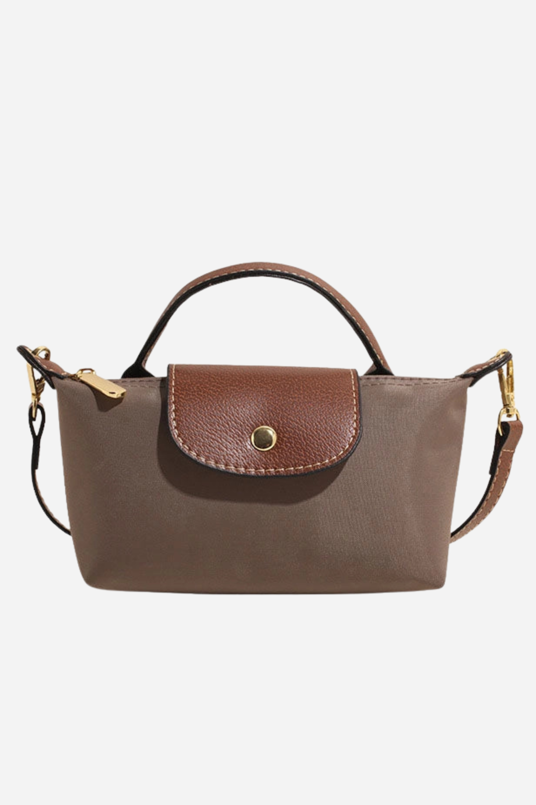 Mini Crossbody Bag - Brown