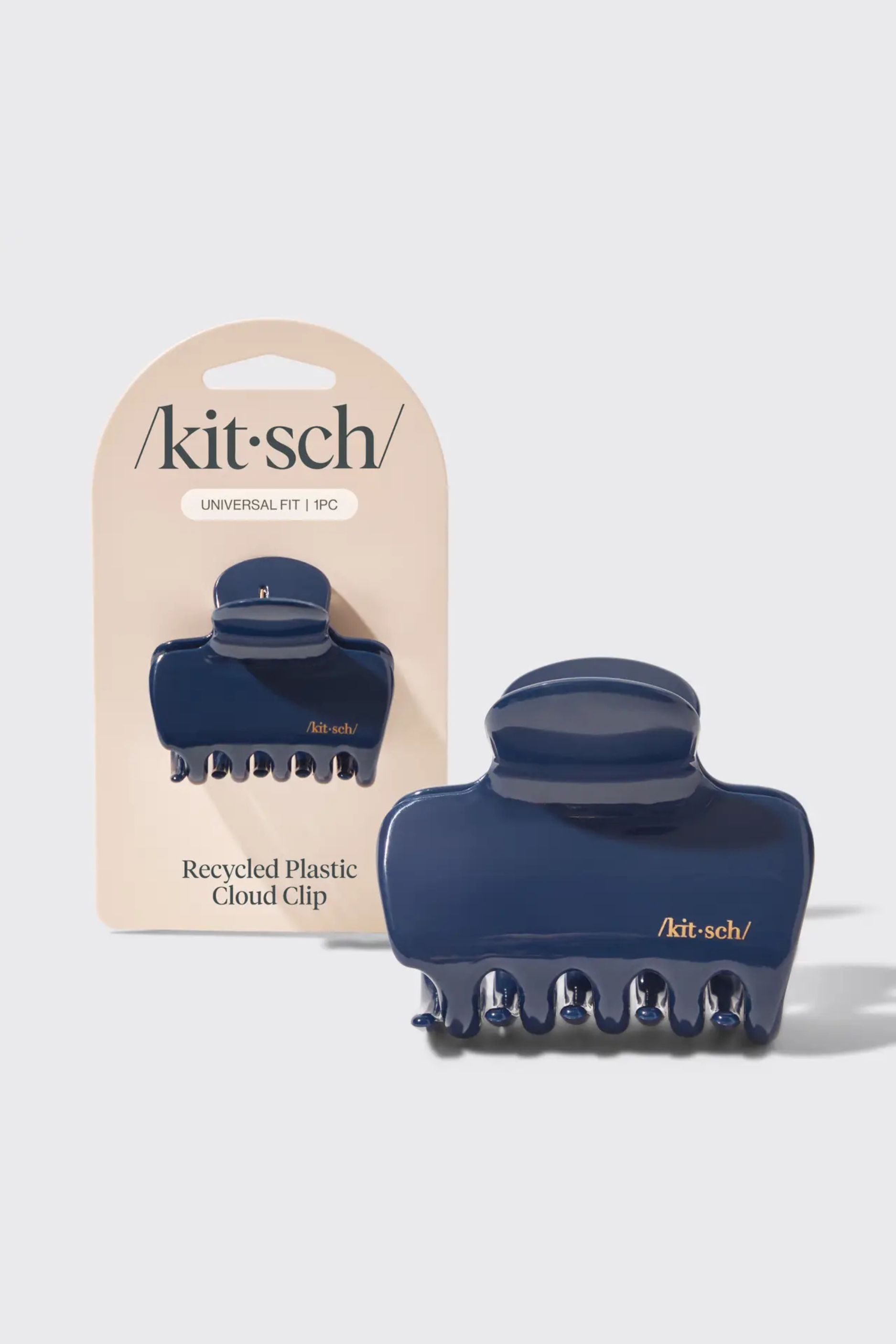 Kitsch - Recycled Medium Cloud Claw Clip - Blue Orchid