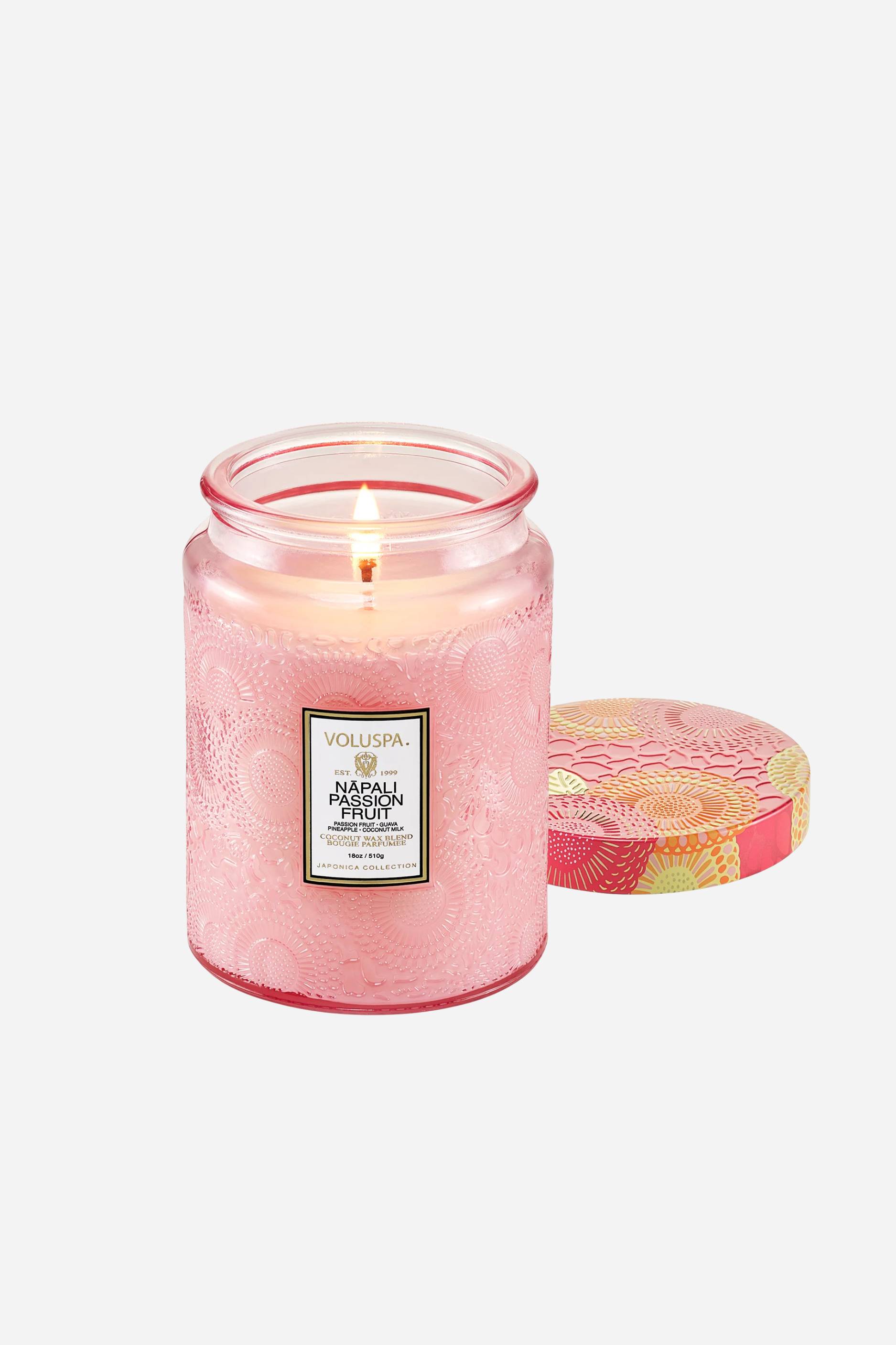 Voluspa Large Glass Jar Candle - 18 oz - Nāpali Passion Fruit