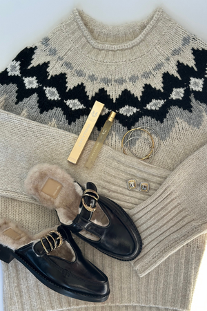 Ashlynn Sweater - Pearl Cream