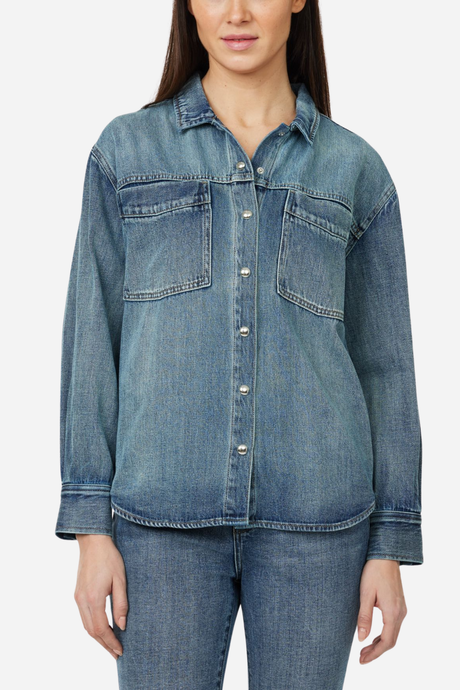 Oversized Denim Shirt