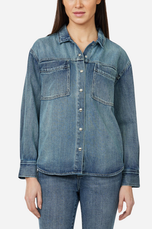 Oversized Denim Shirt