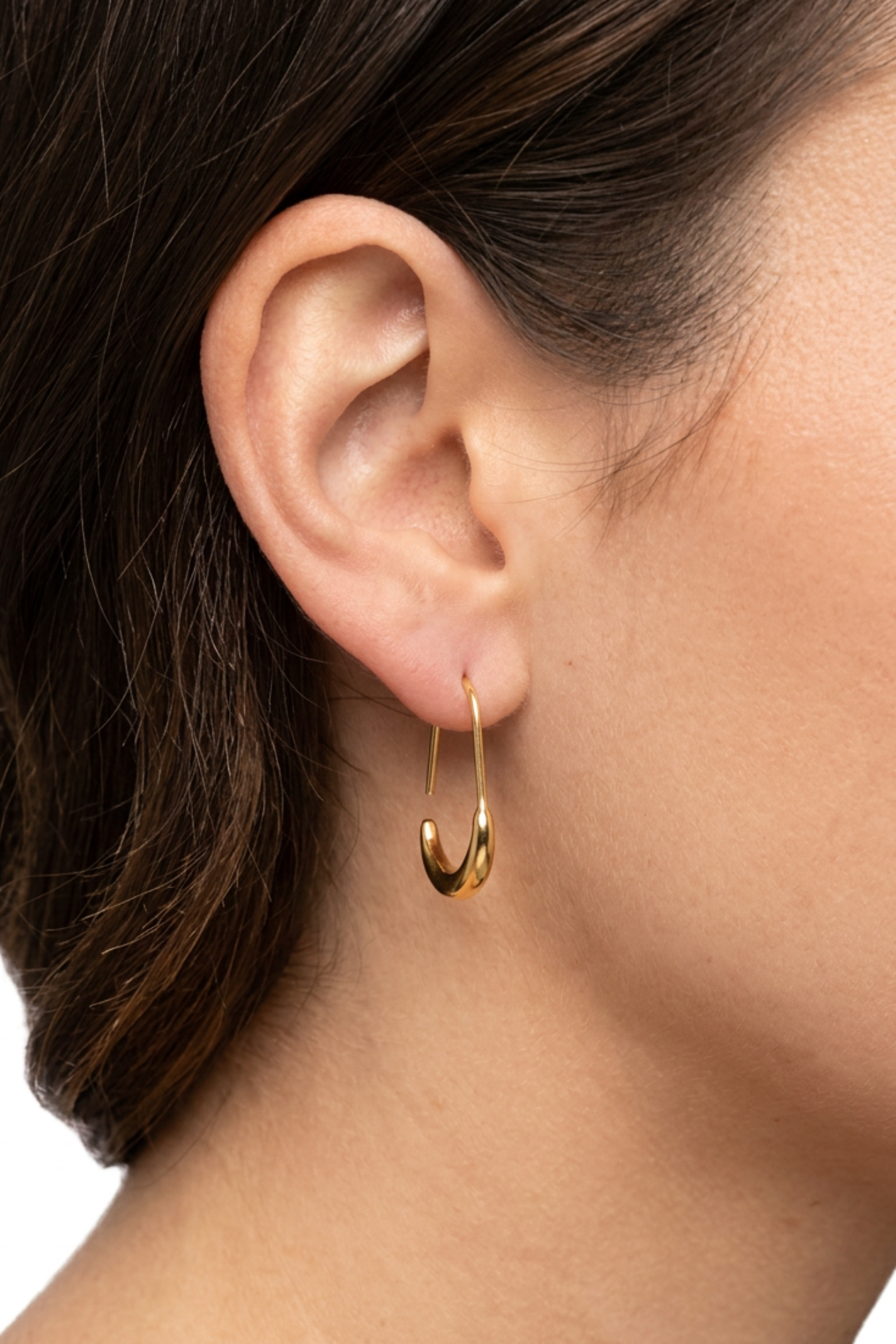 18K Alice Hoop Earrings