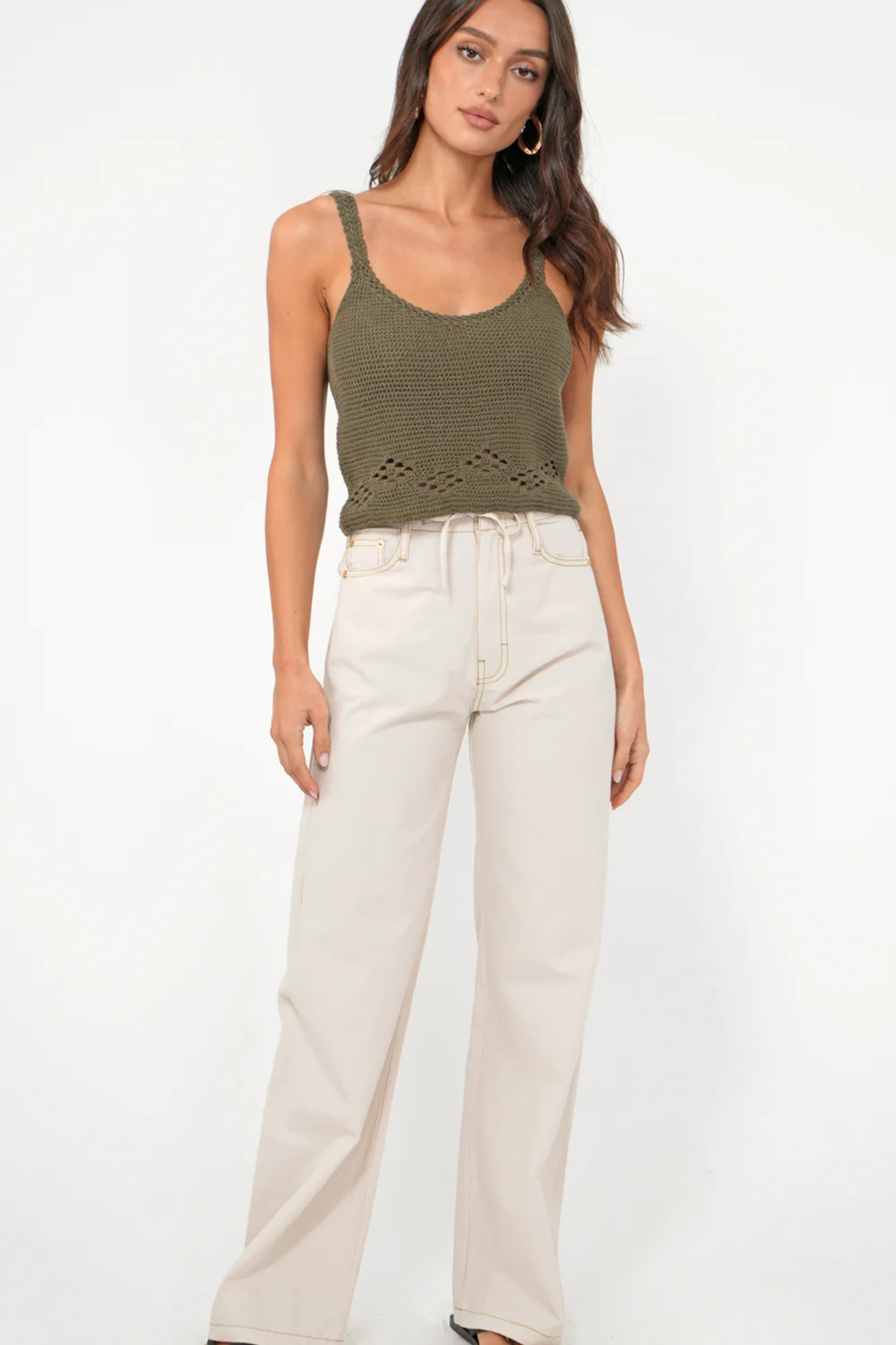 Oliver Wide Leg Drawstring Pants