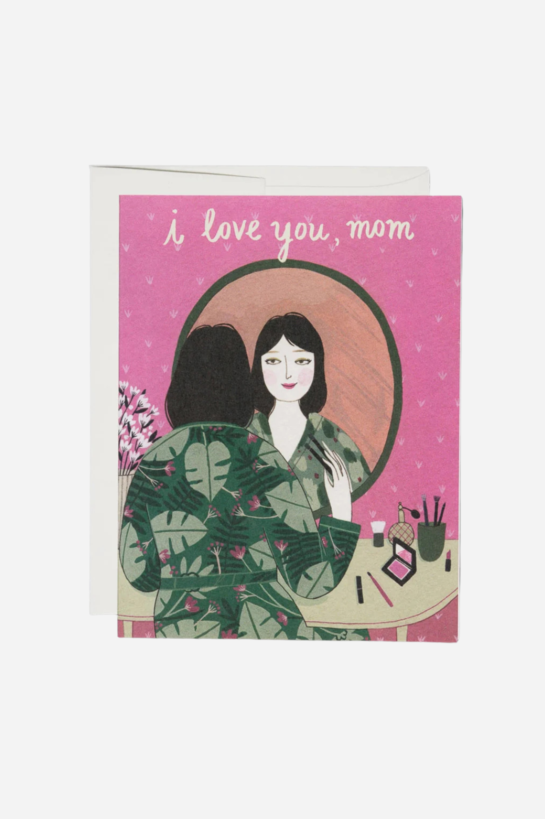 Mother's Powder Room Card
