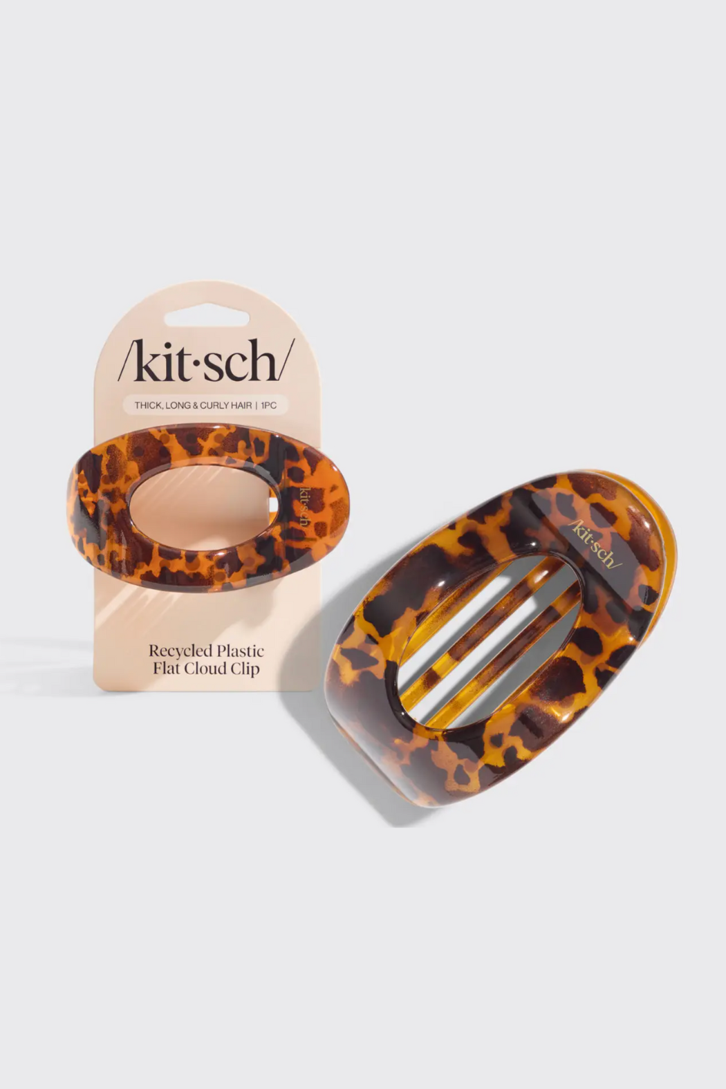 KITSCH Tortoise Large Flat Cloud Clip