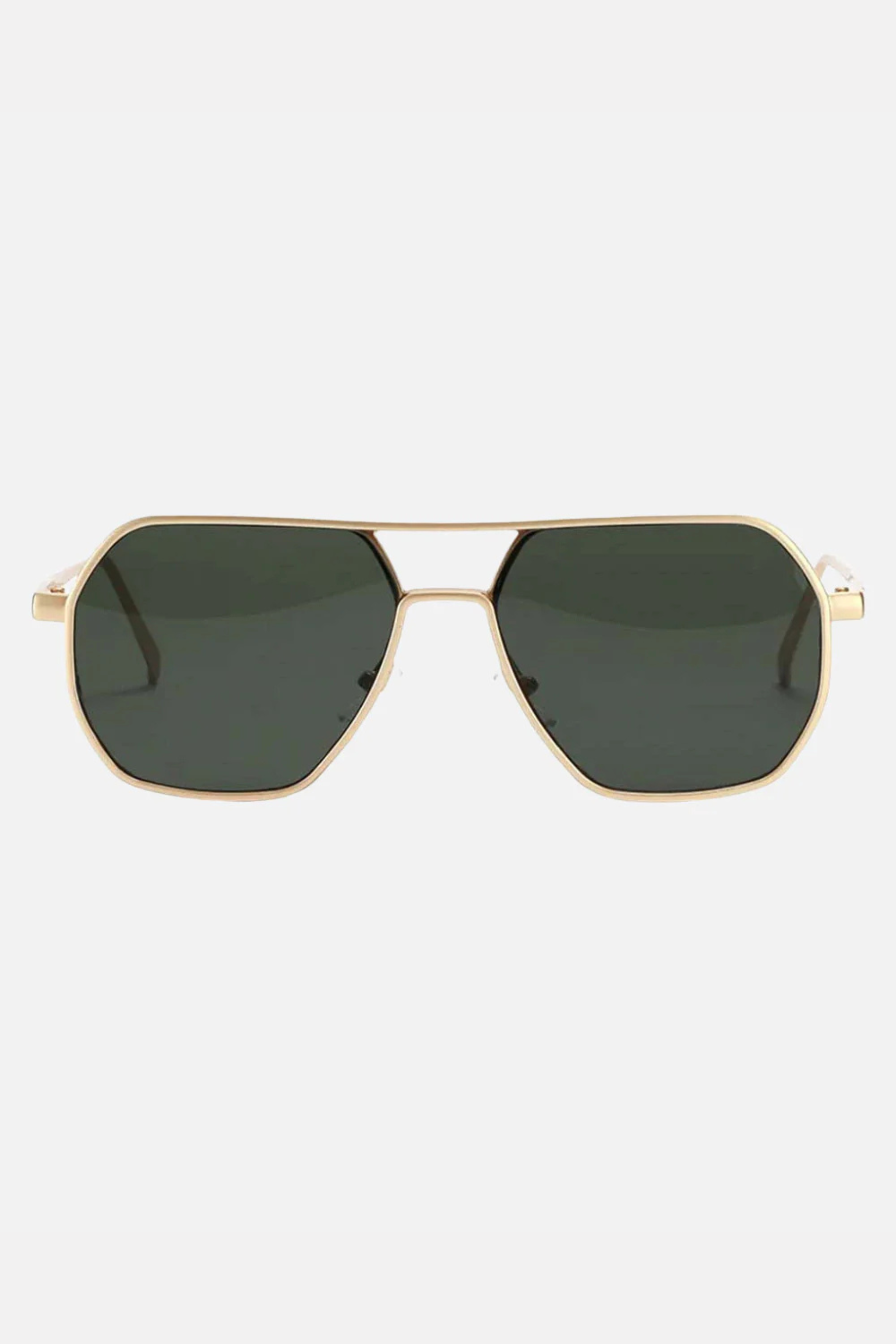 Nola Polarized Sunglasses - Green/Gold