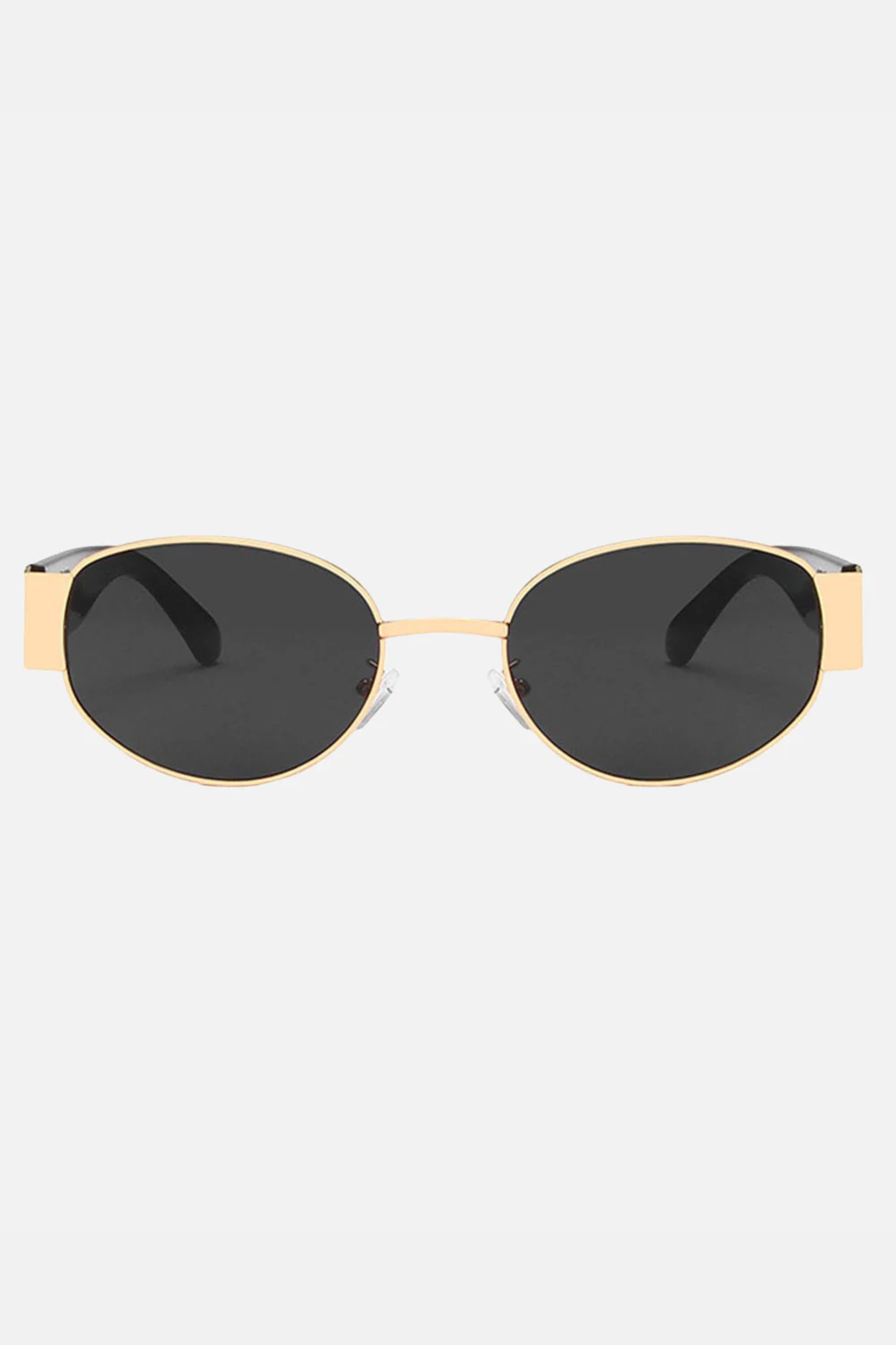 Elliott Polarized Sunglasses - Black/Gold