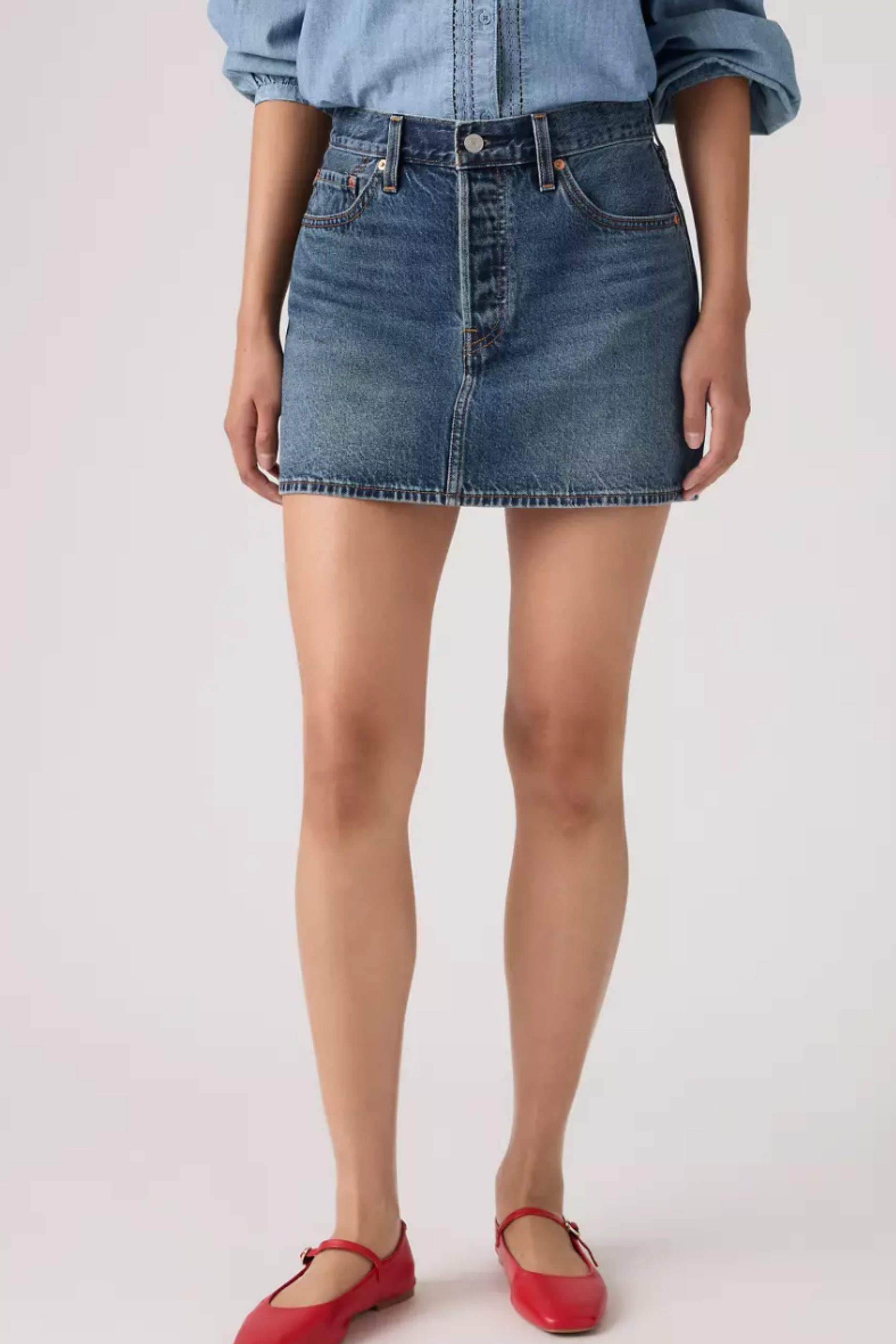 Levi's Icon Mini Skirt - Phoenix Rising