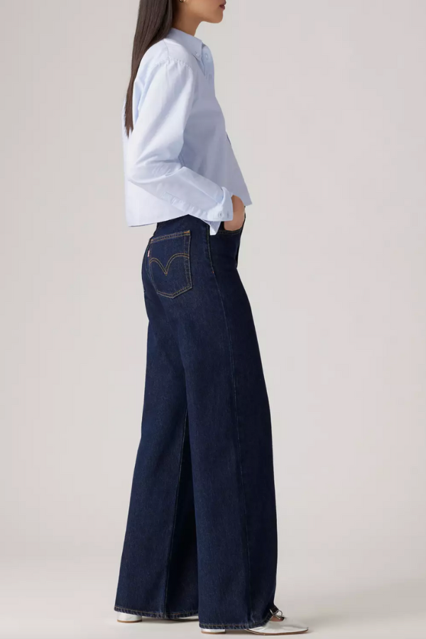 Levi's Ribcage Wide Leg Jeans - Shaded View
