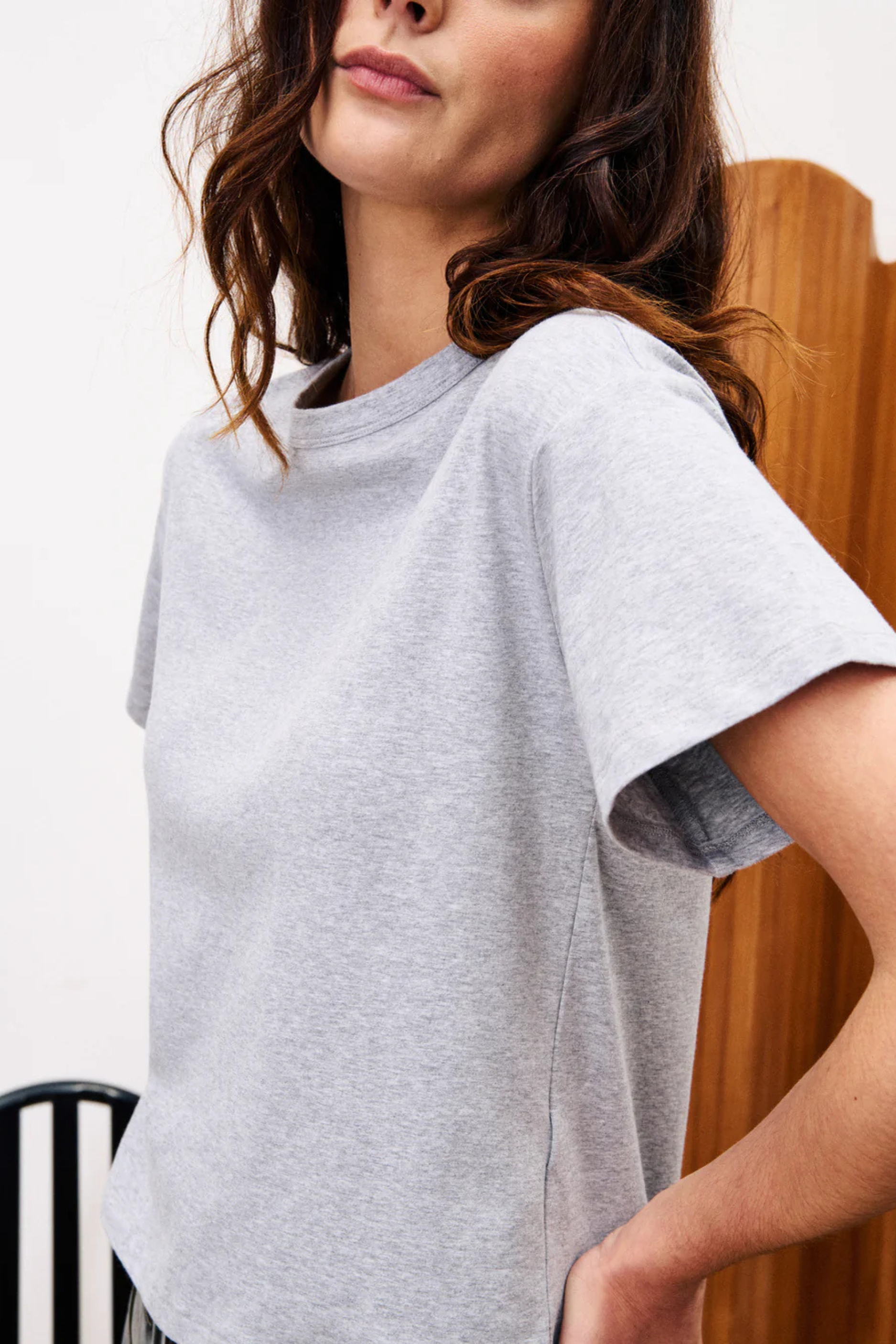 FRNCH Nebelung T-Shirt - Grey