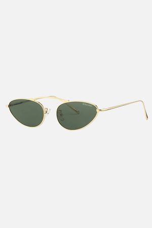 Daphne Polarized Sunglasses - Green/Gold
